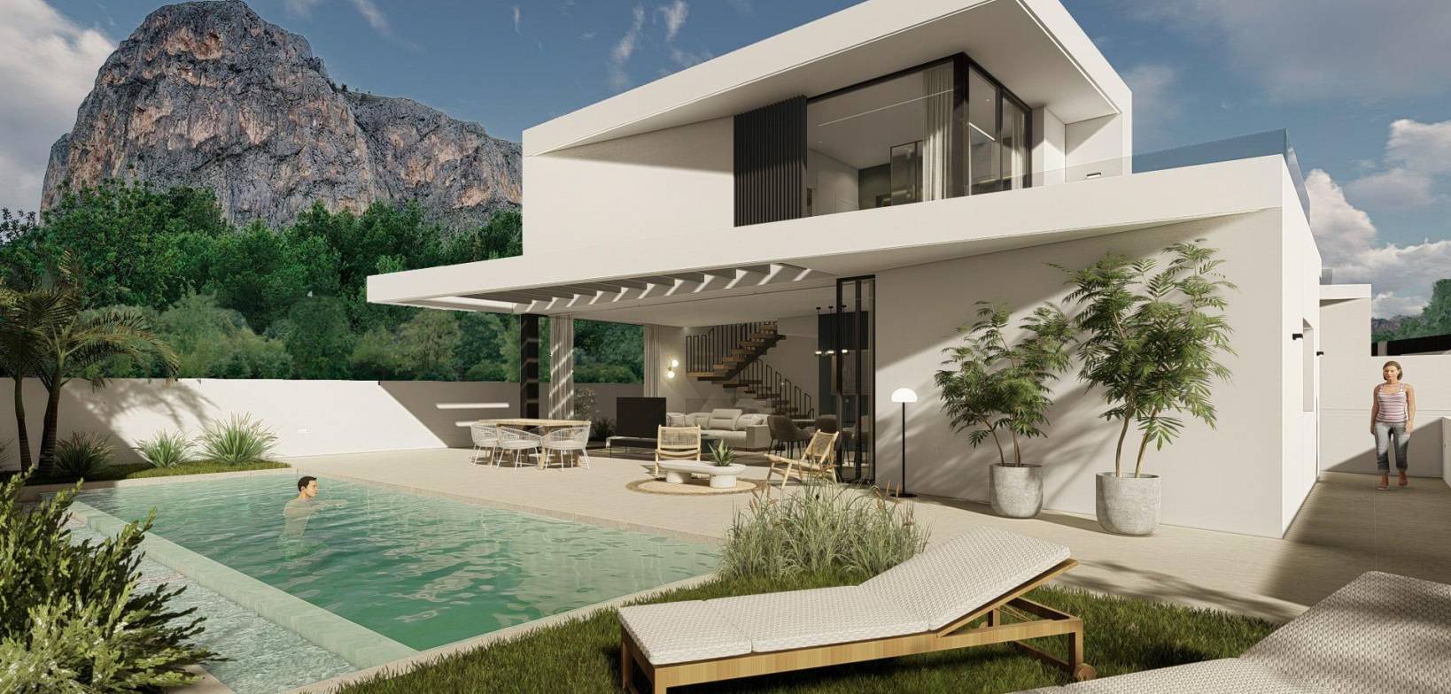 Nueva construcción  - Villa - Polop - Costa Blanca North