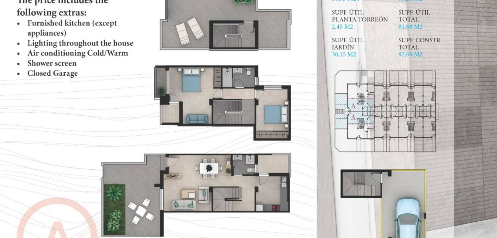 Neubau - Stadthaus - La Manga del Mar Menor - Costa Calida