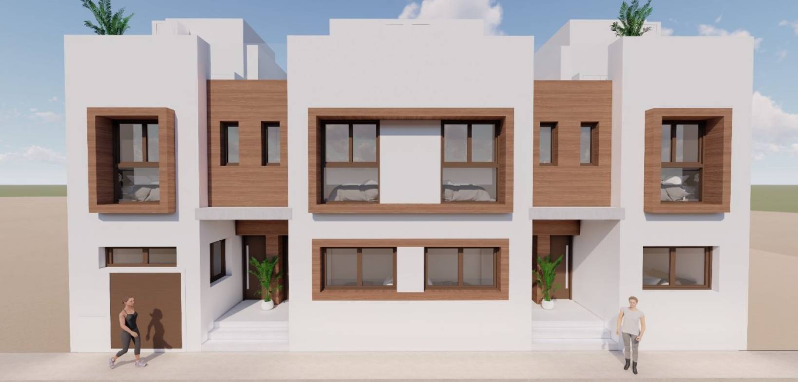 Nouvelle construction - Maison de ville - San Javier - Costa Calida