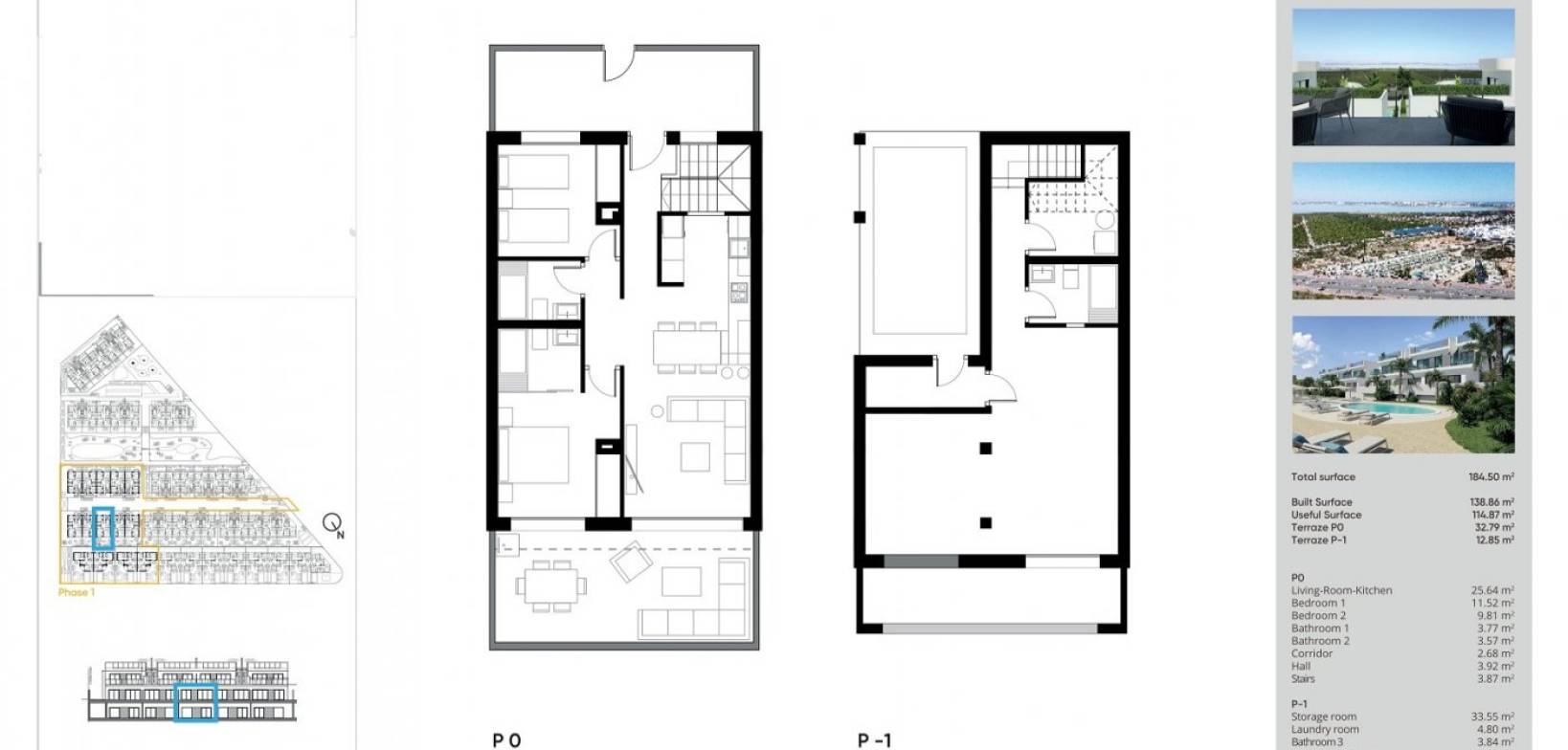 Nueva construcción  - Bungalow - Torrevieja - Costa Blanca South