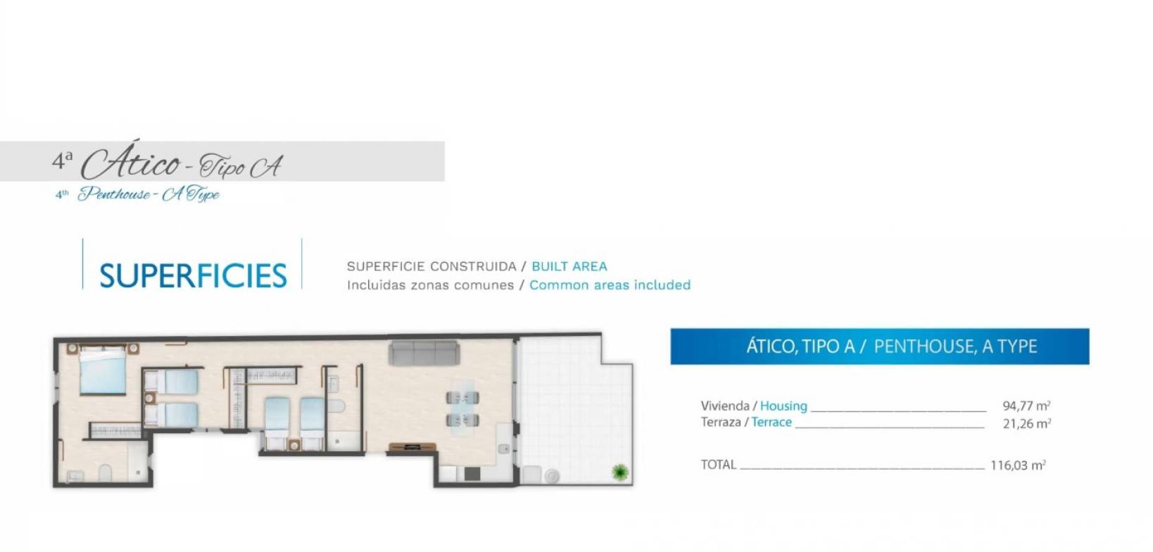 Nueva construcción  - Ático - Guardamar del Segura - Costa Blanca South