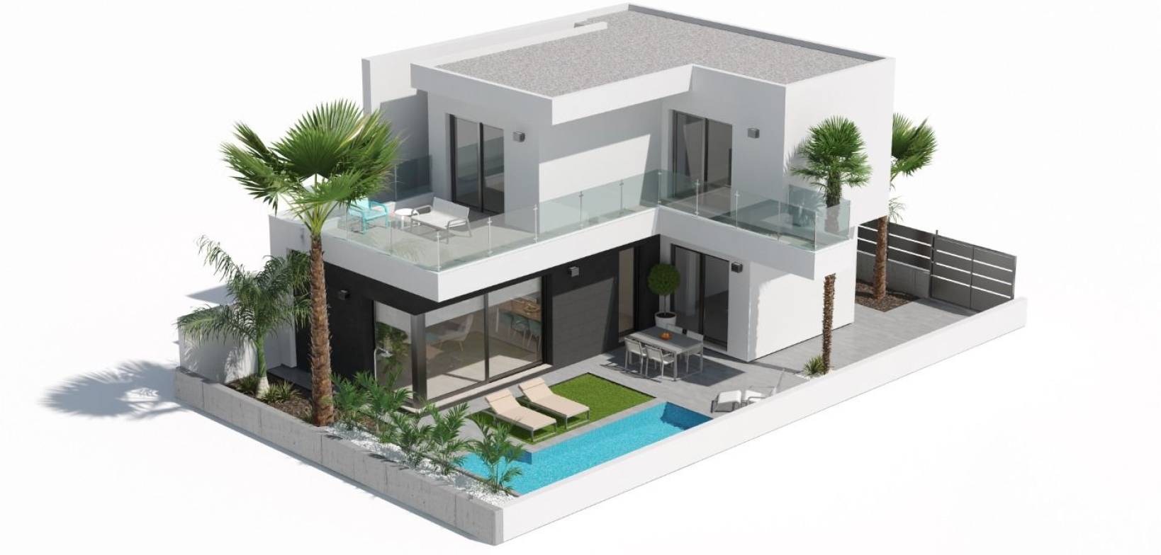 New Build - Villa - San Javier - Roda Golf