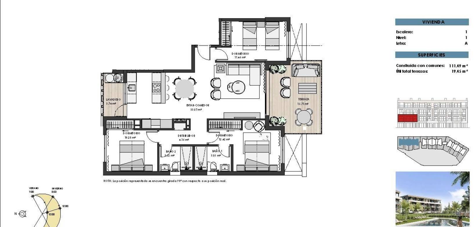 Nouvelle construction - Apartment - Torre Pacheco - Santa Rosalia Lake And Life Resort