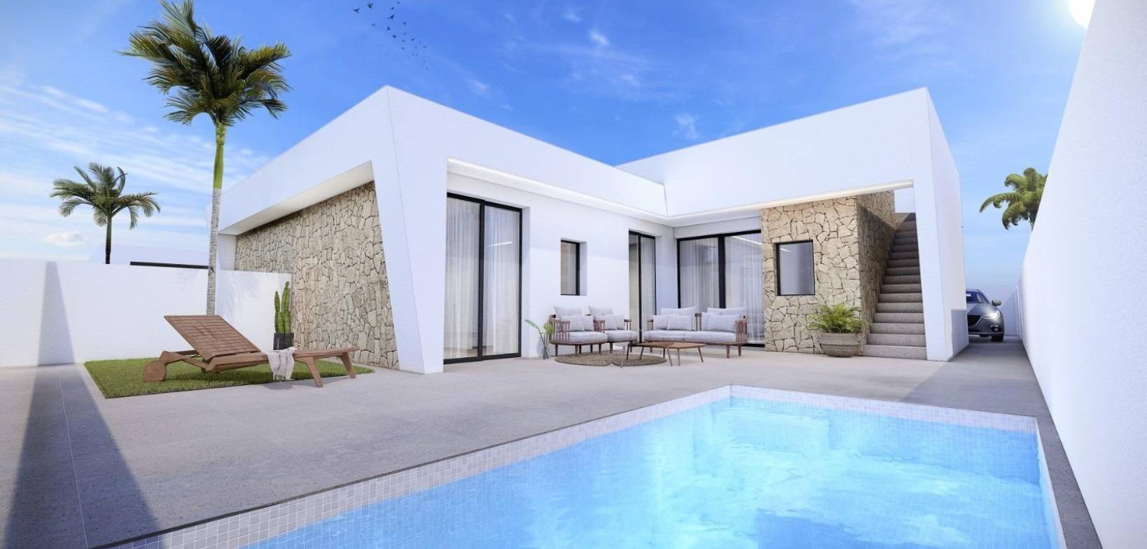 New Build - Villa - Torre Pacheco - Roldán