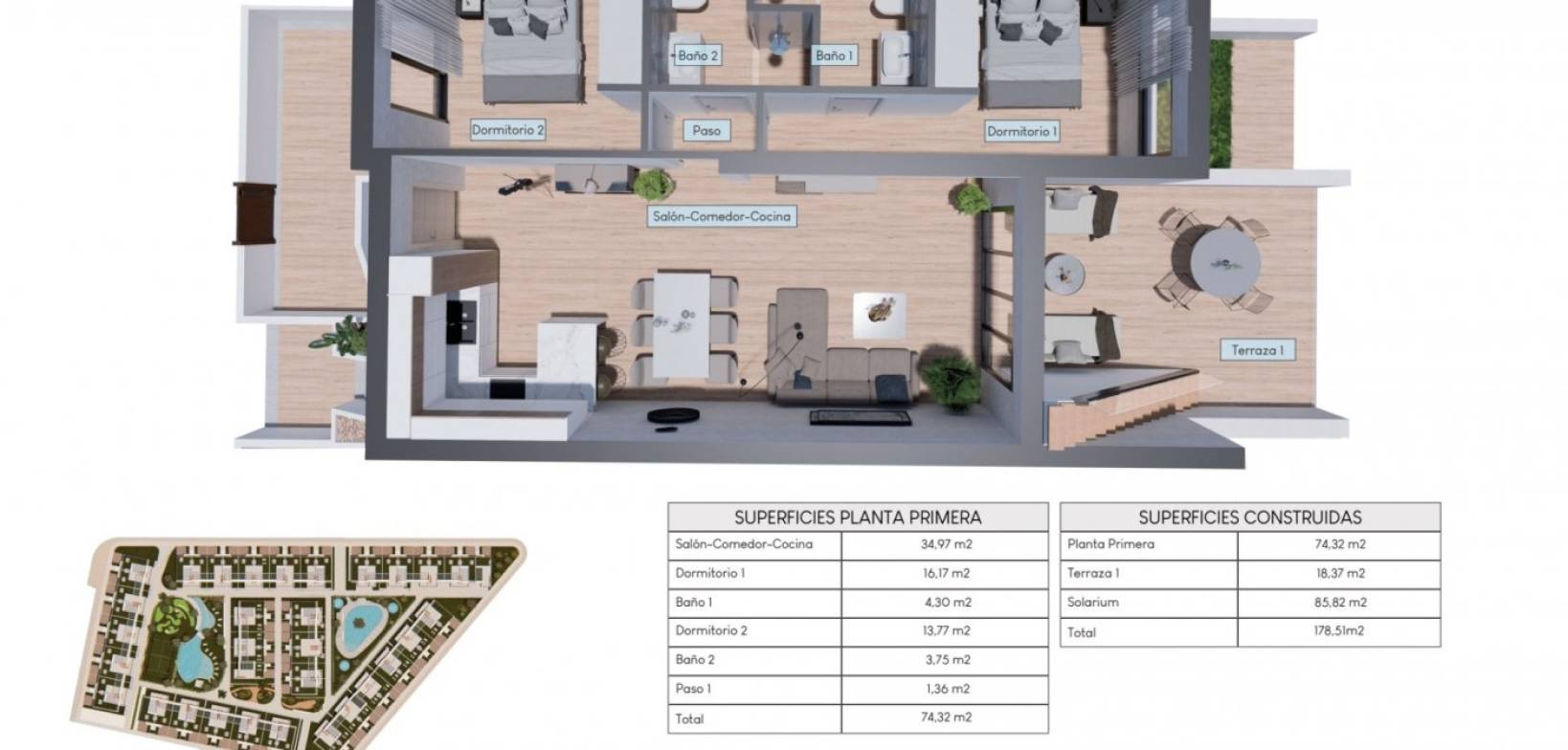 NIEUWBOUW - Bungalow - Torrevieja - Los balcones