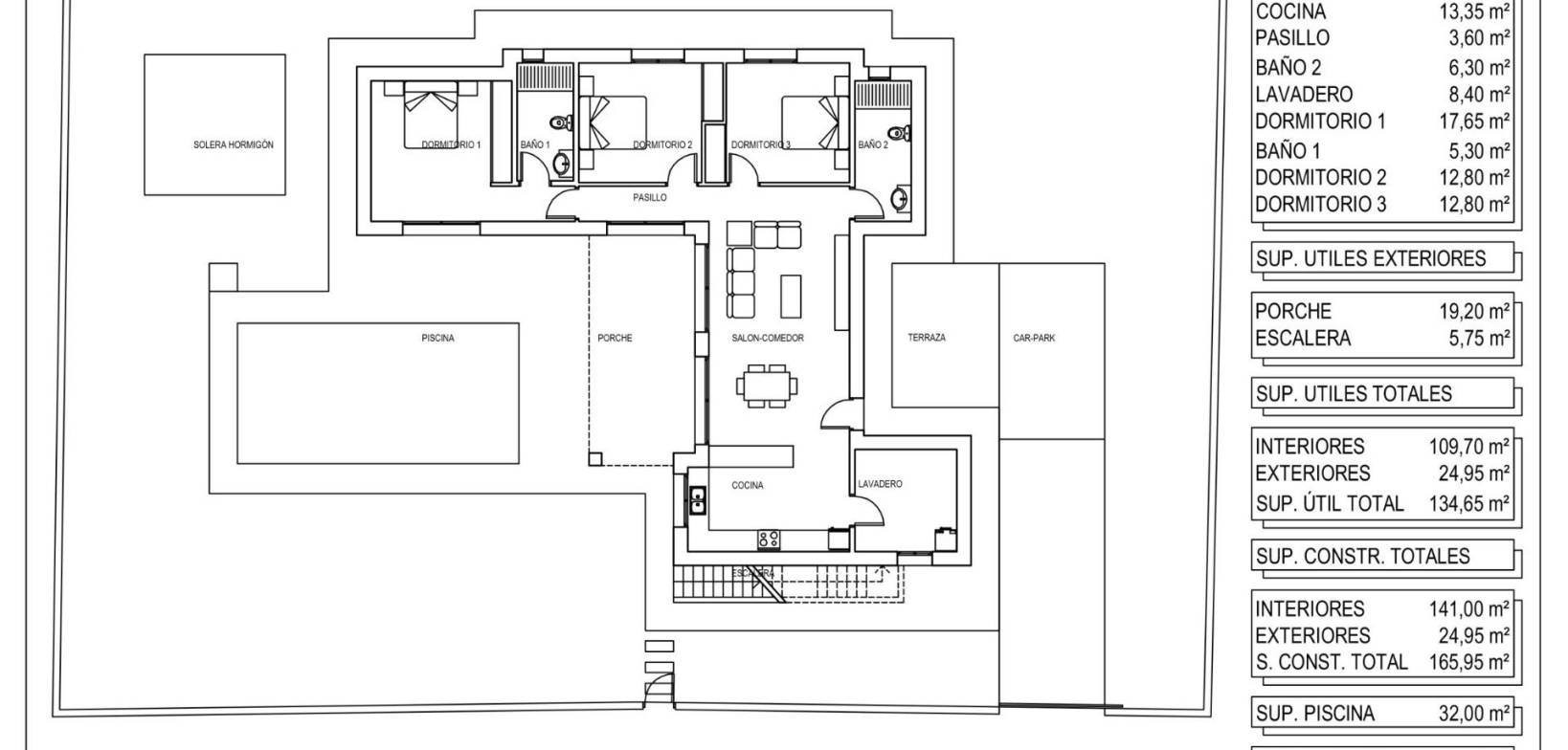 Nueva construcción  - Villa - Pinoso - Campo