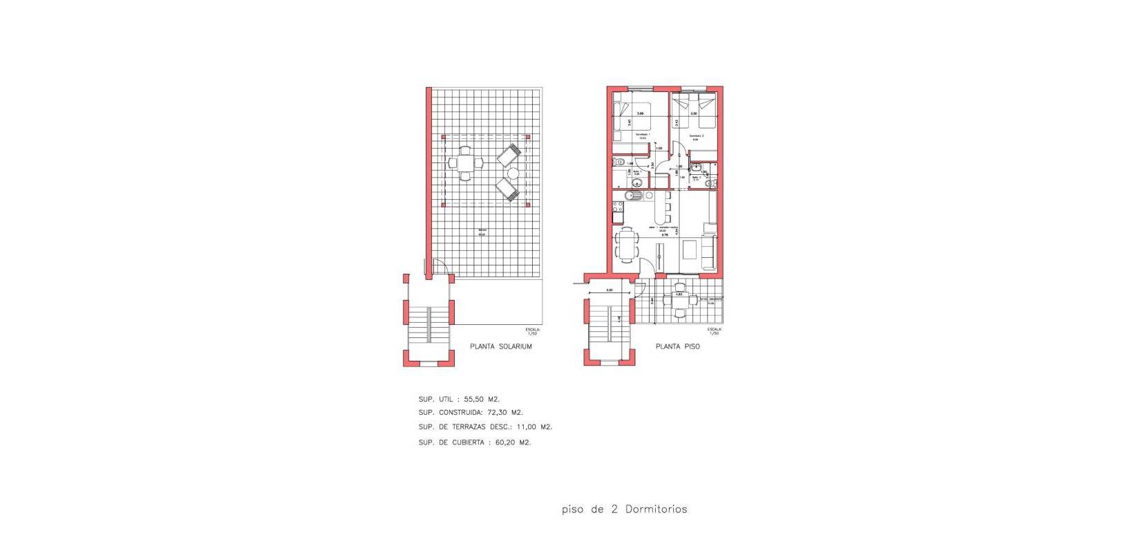 Nouvelle construction - Bungalow - Fuente Álamo - La Pinilla