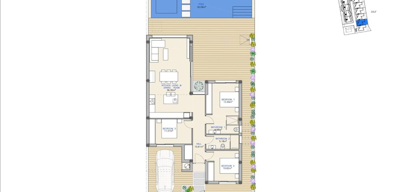 New Build - Villa - Los Alcazares - Serena Golf