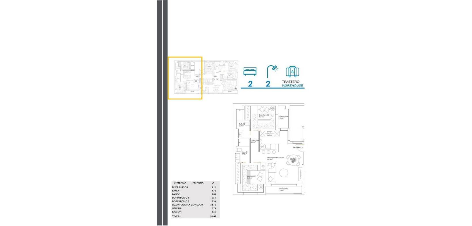 Nybyggnation - Apartment - San Javier - Santiago de la Ribera