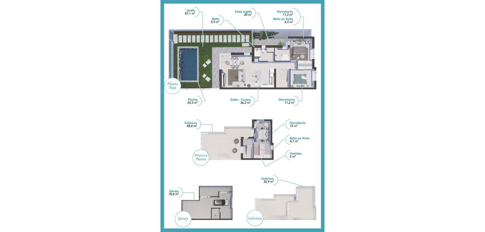 NIEUWBOUW - Villa - Los Alcazares - Serena Golf