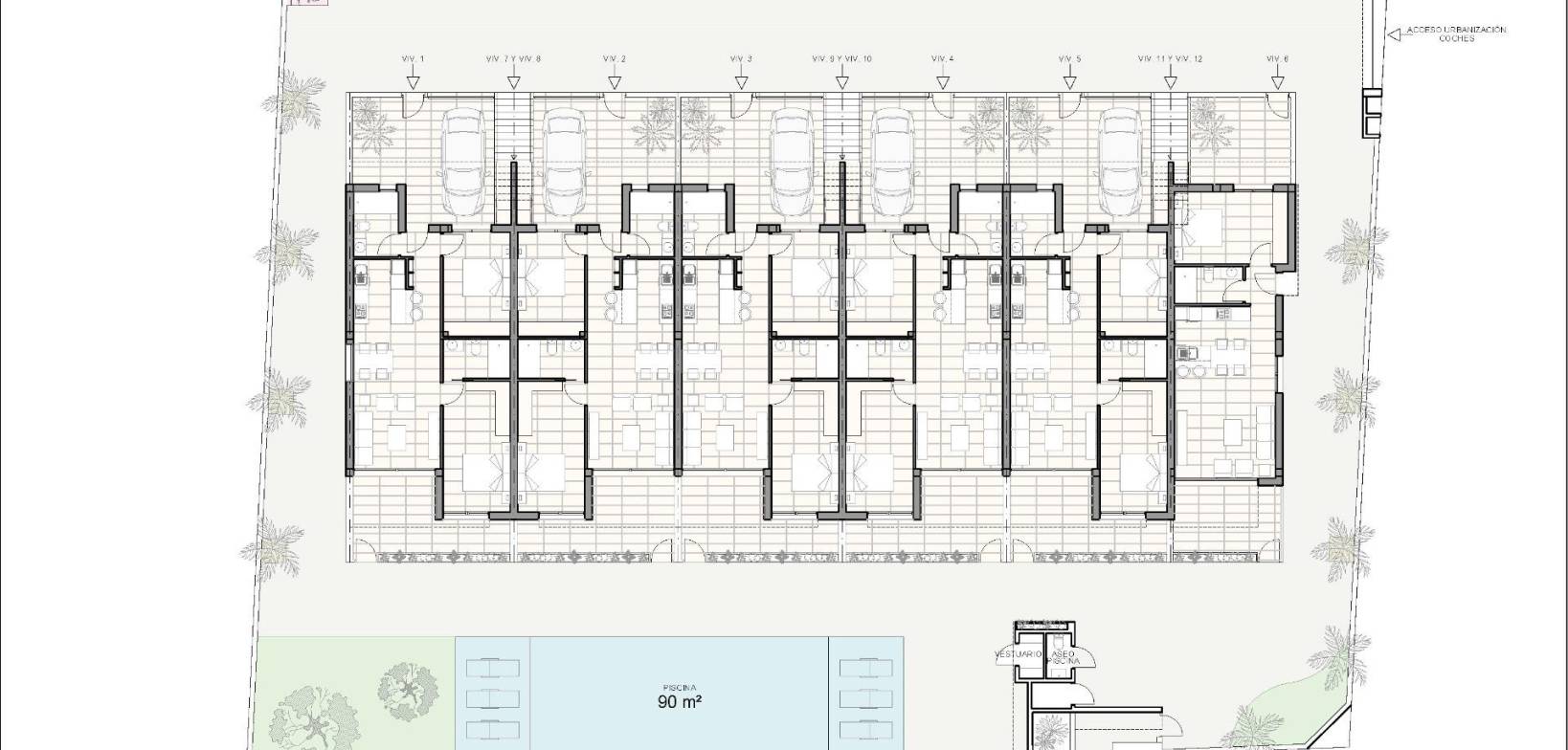 Nueva construcción  - Bungalow - Pilar de la Horadada - Zona Pueblo