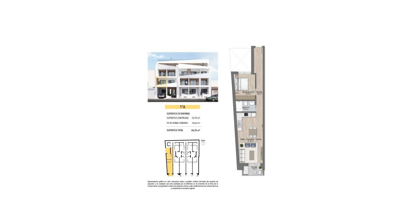 Nouvelle construction - Apartment - Torrevieja - Playa del Cura