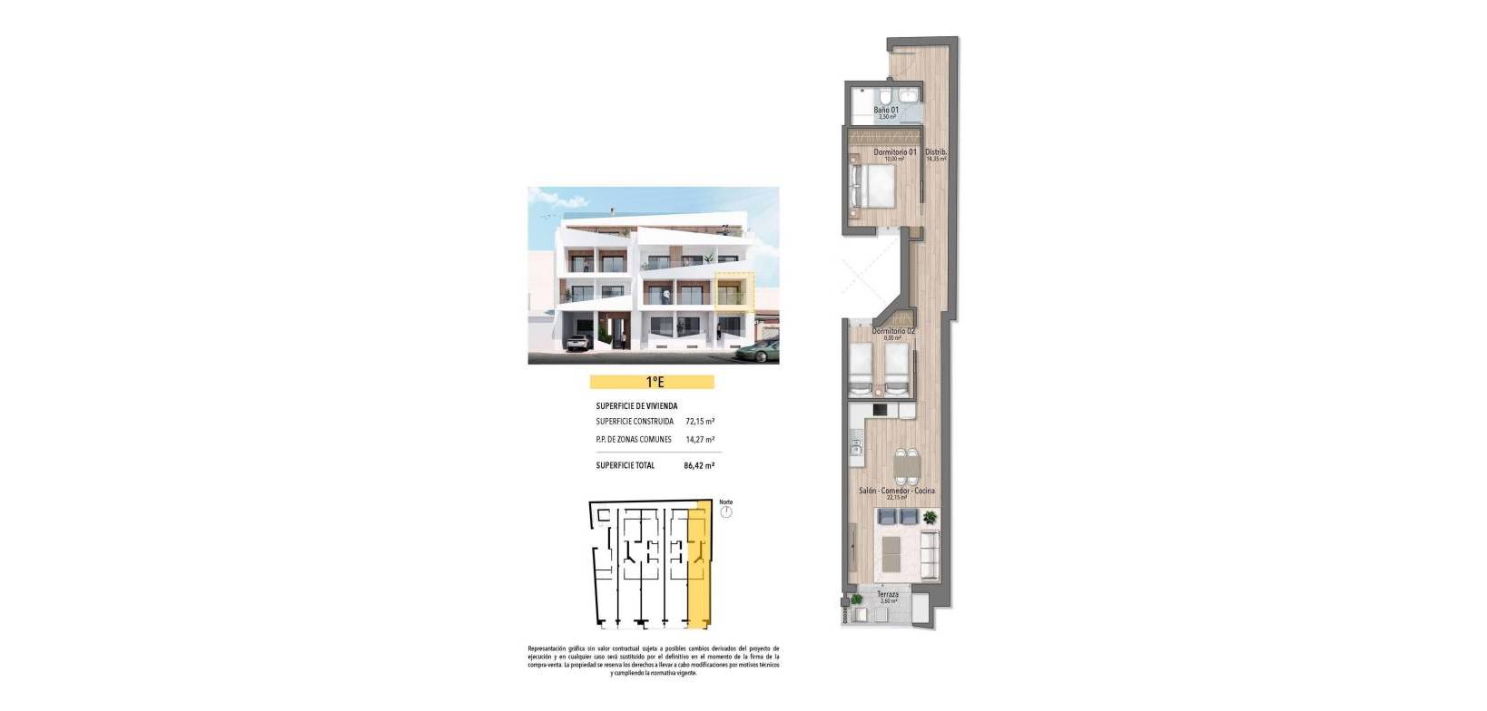 NIEUWBOUW - Apartment - Torrevieja - Playa del Cura