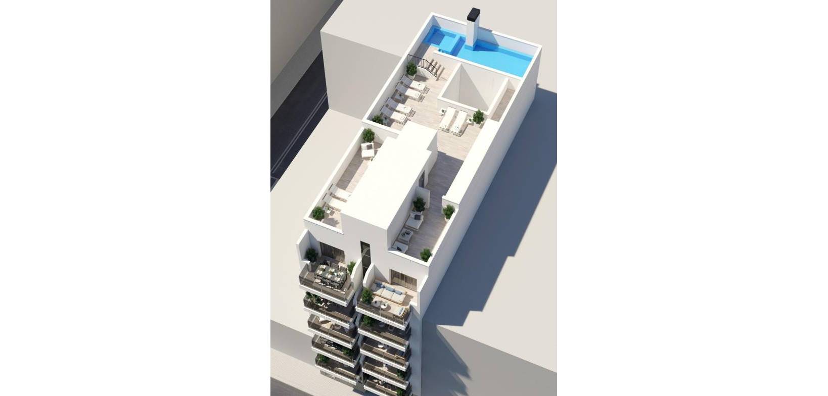 NIEUWBOUW - Apartment - Torrevieja - Playa del Cura