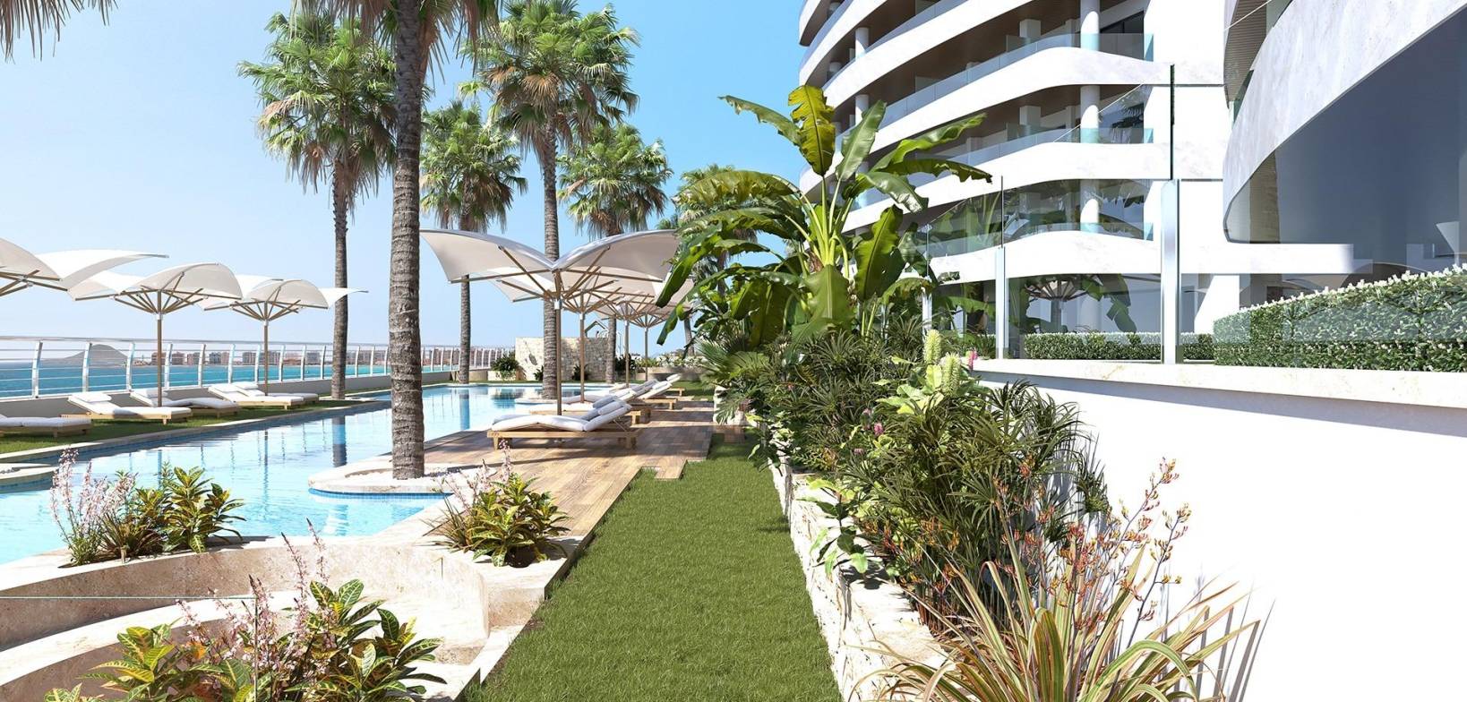 New Build - Apartment - La Manga del Mar Menor - 1ª Linea Del Mar Mediterraneo