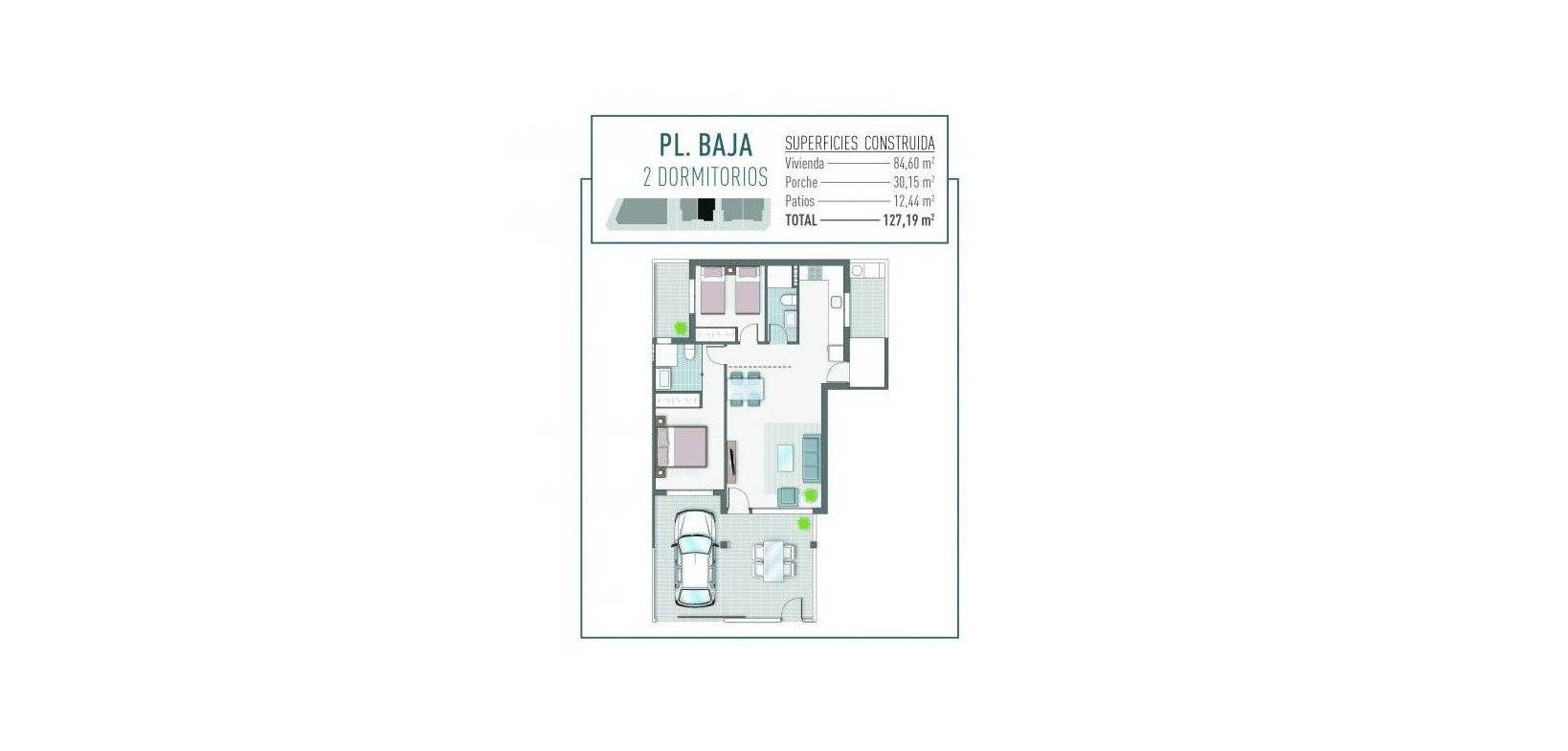 New Build - Bungalow - Pilar de la Horadada