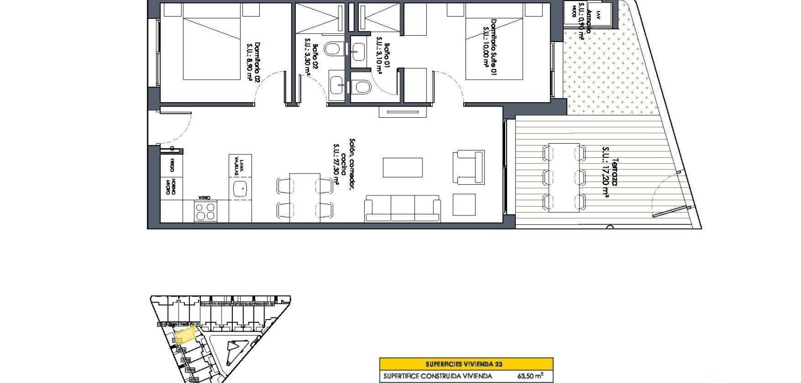 New Build - Bungalow - San Fulgencio - Pueblo