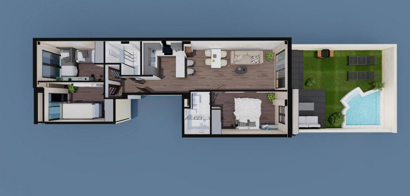 Nybyggnation - Apartment - Pilar de la Horadada - pueblo