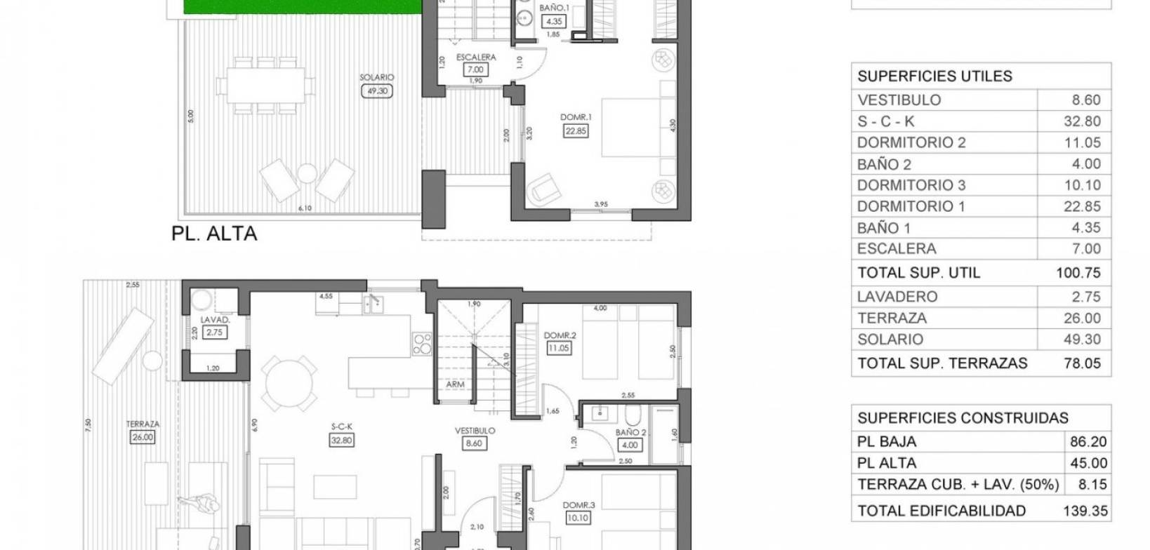 New Build - Villa - Orihuela Costa - La Ciñuelica