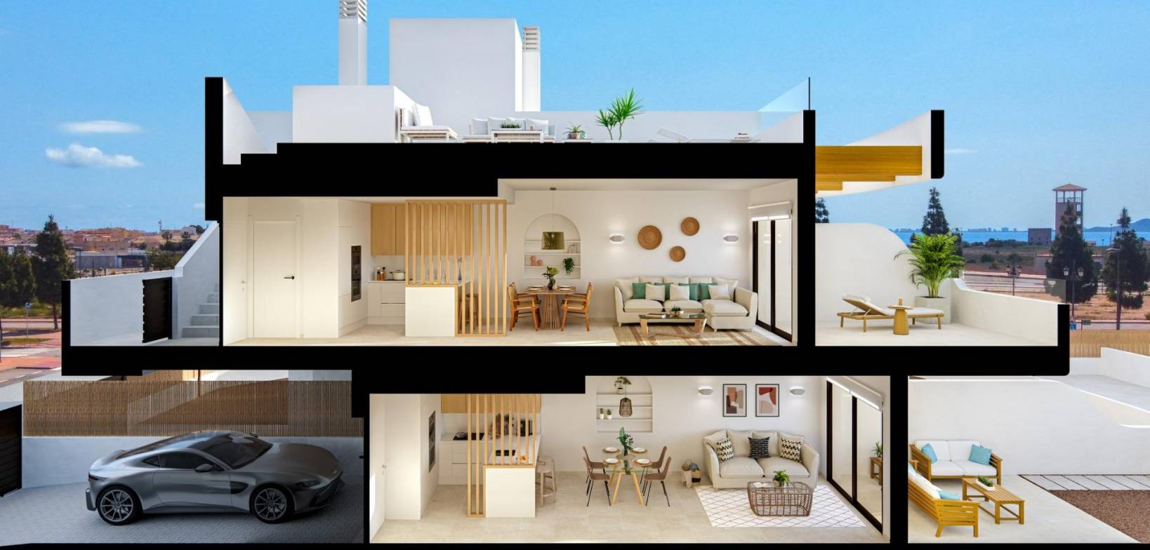 New Build - Apartment - Los Alcazares - Serena Golf