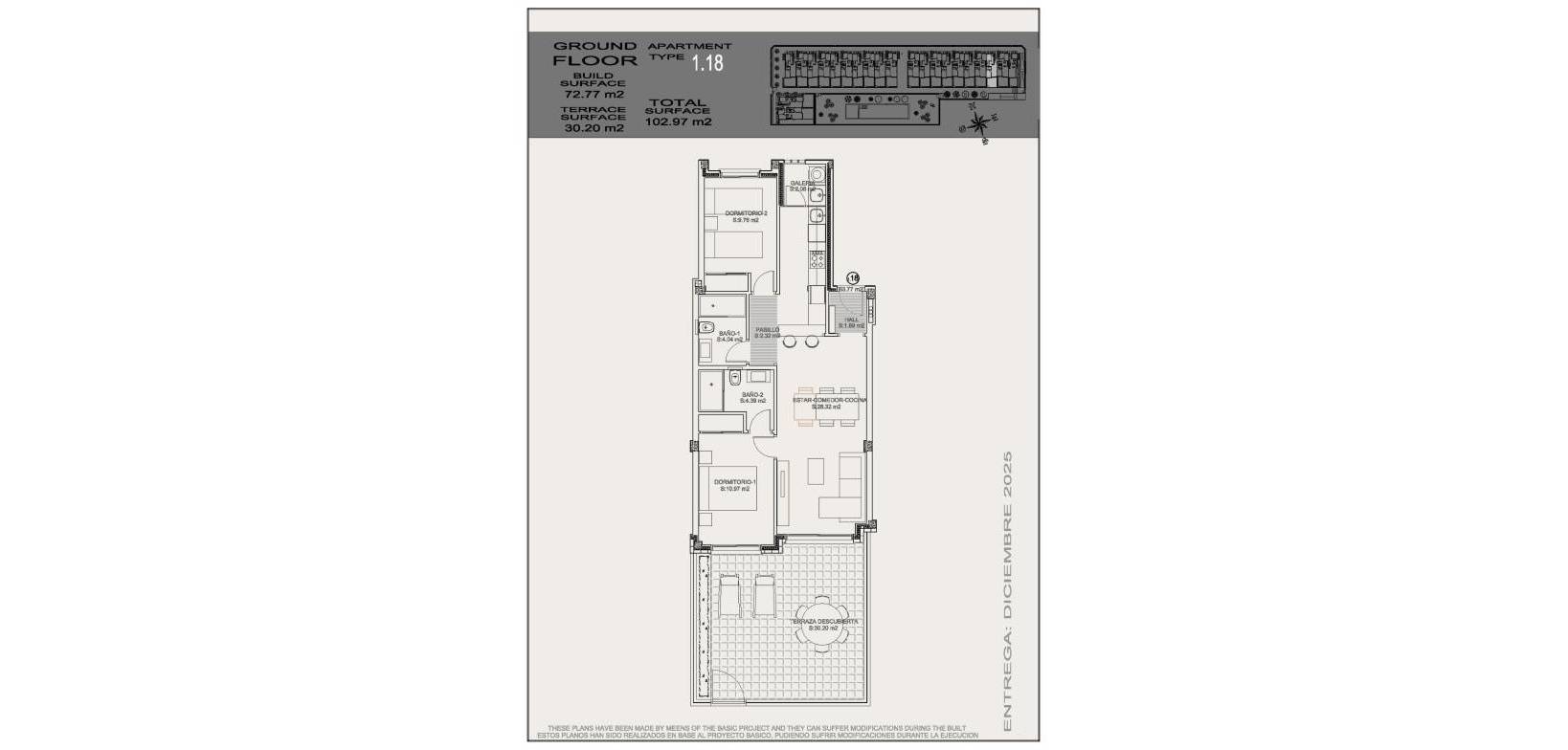 New Build - Bungalow - Torrevieja - Altos del Sol