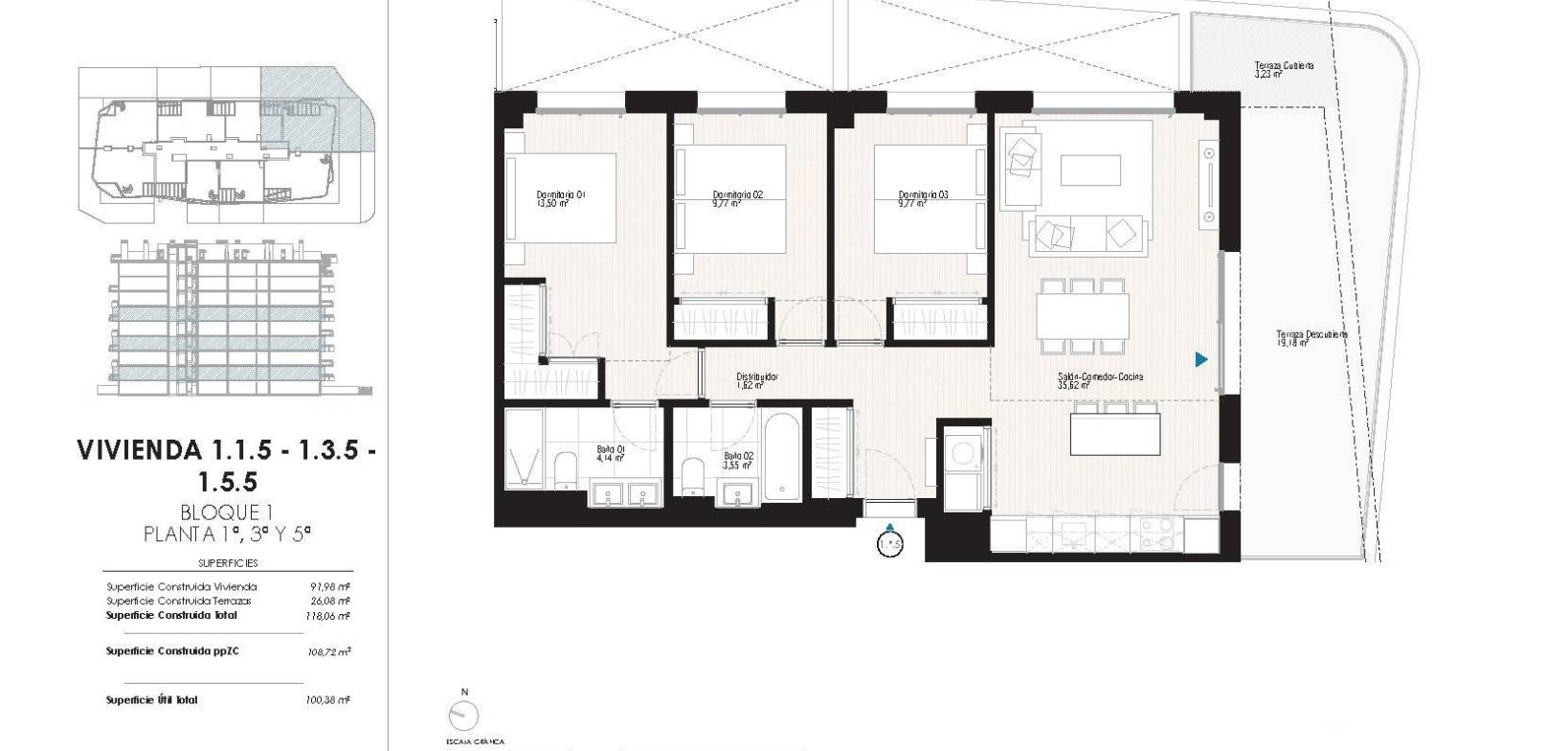 New Build - Apartment - Villajoyosa - Playa del Torres