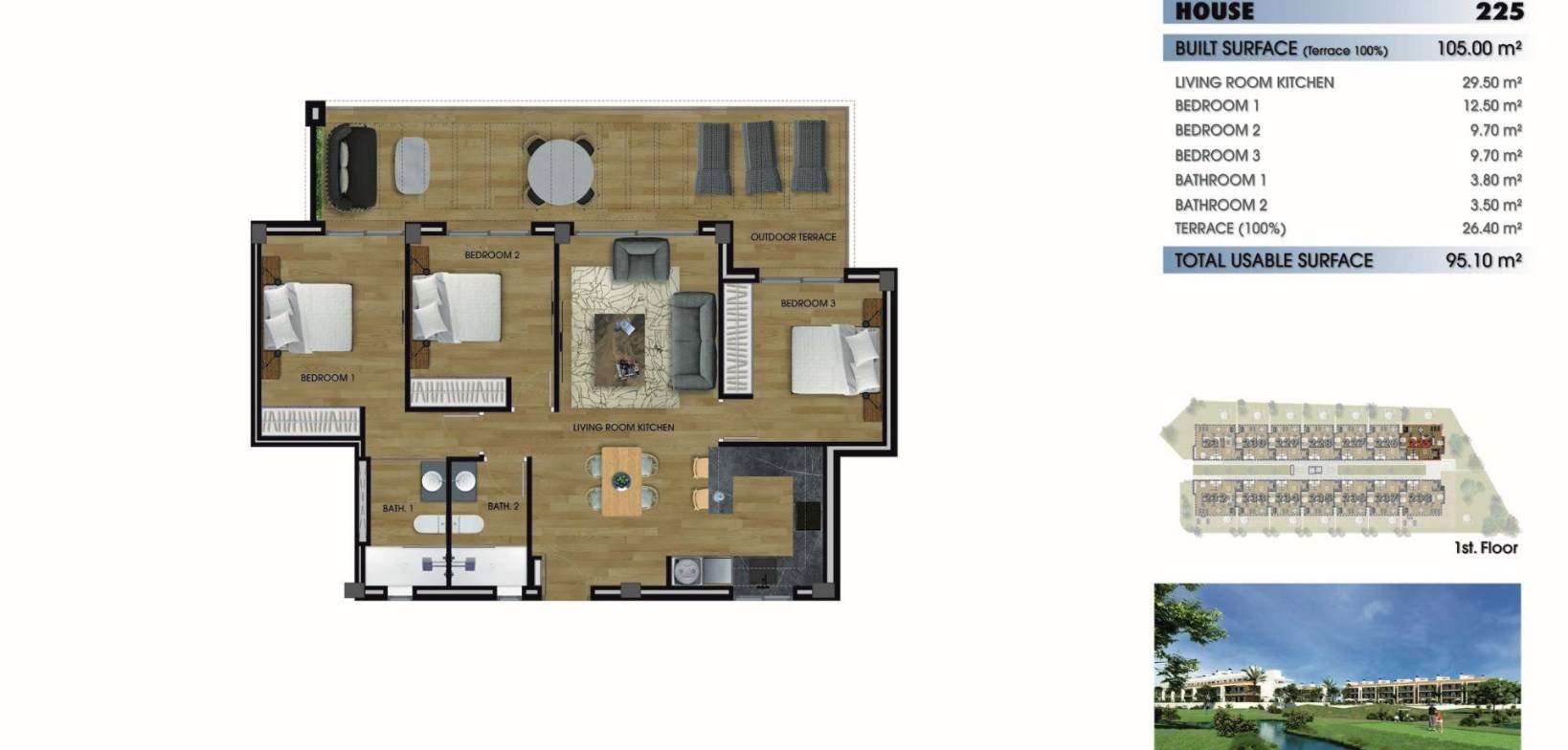 New Build - Apartment - Los Alcazares - La Serena Golf