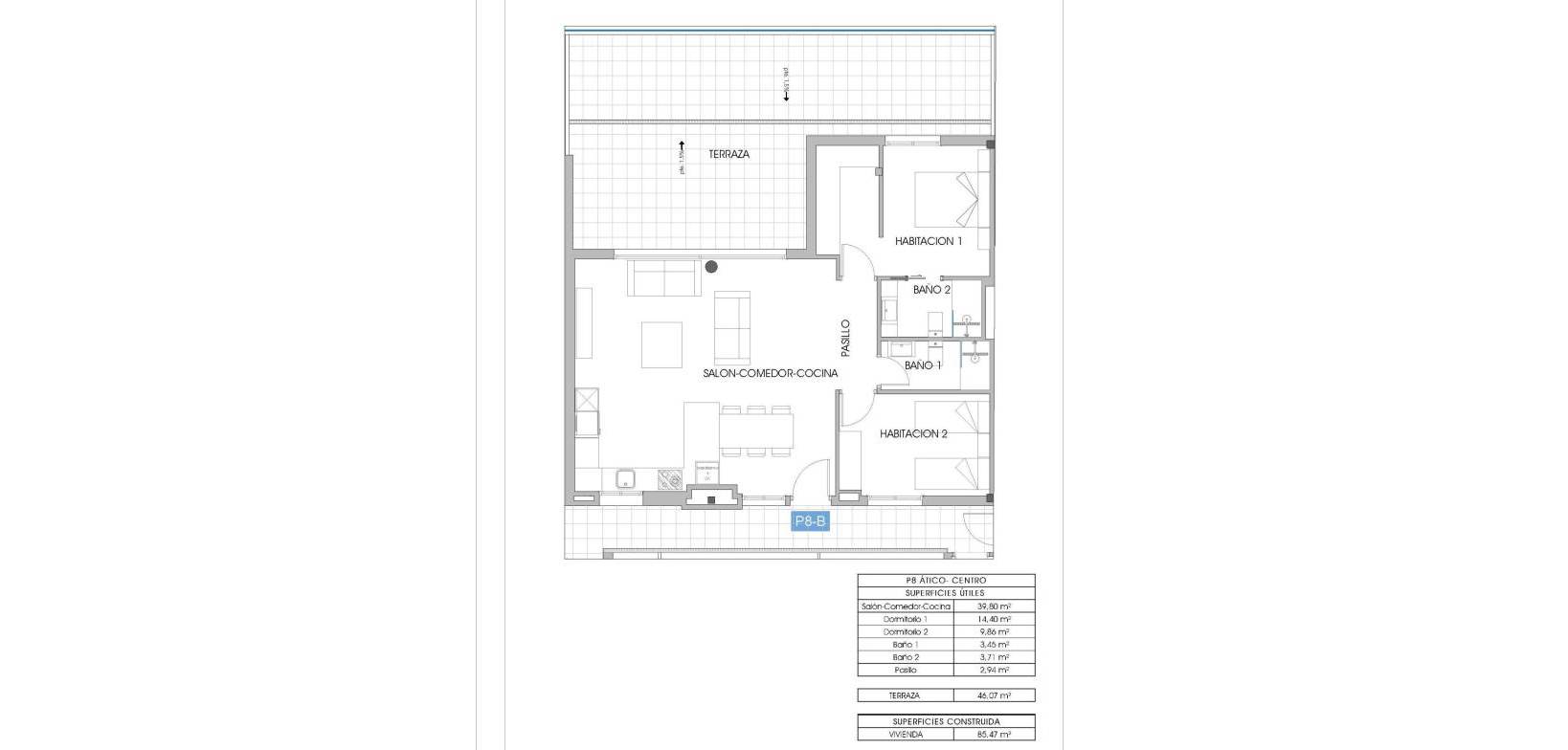 New Build - Penthouse - Villajoyosa - Cala de Finestrat