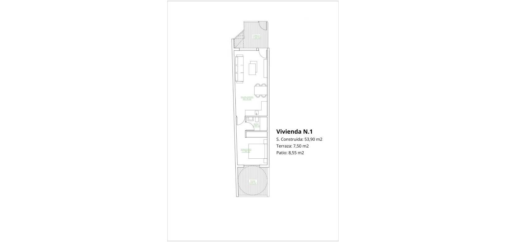 New Build - Bungalow - San Pedro del Pinatar - Los antolinos