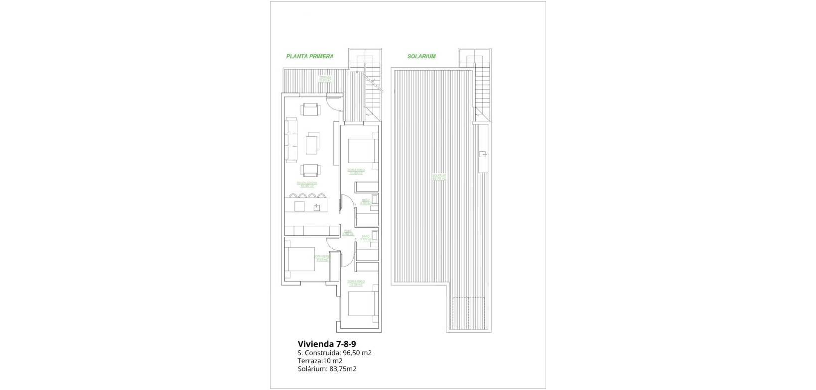 Nybyggnasjon - Bungalow - San Pedro del Pinatar - Los antolinos