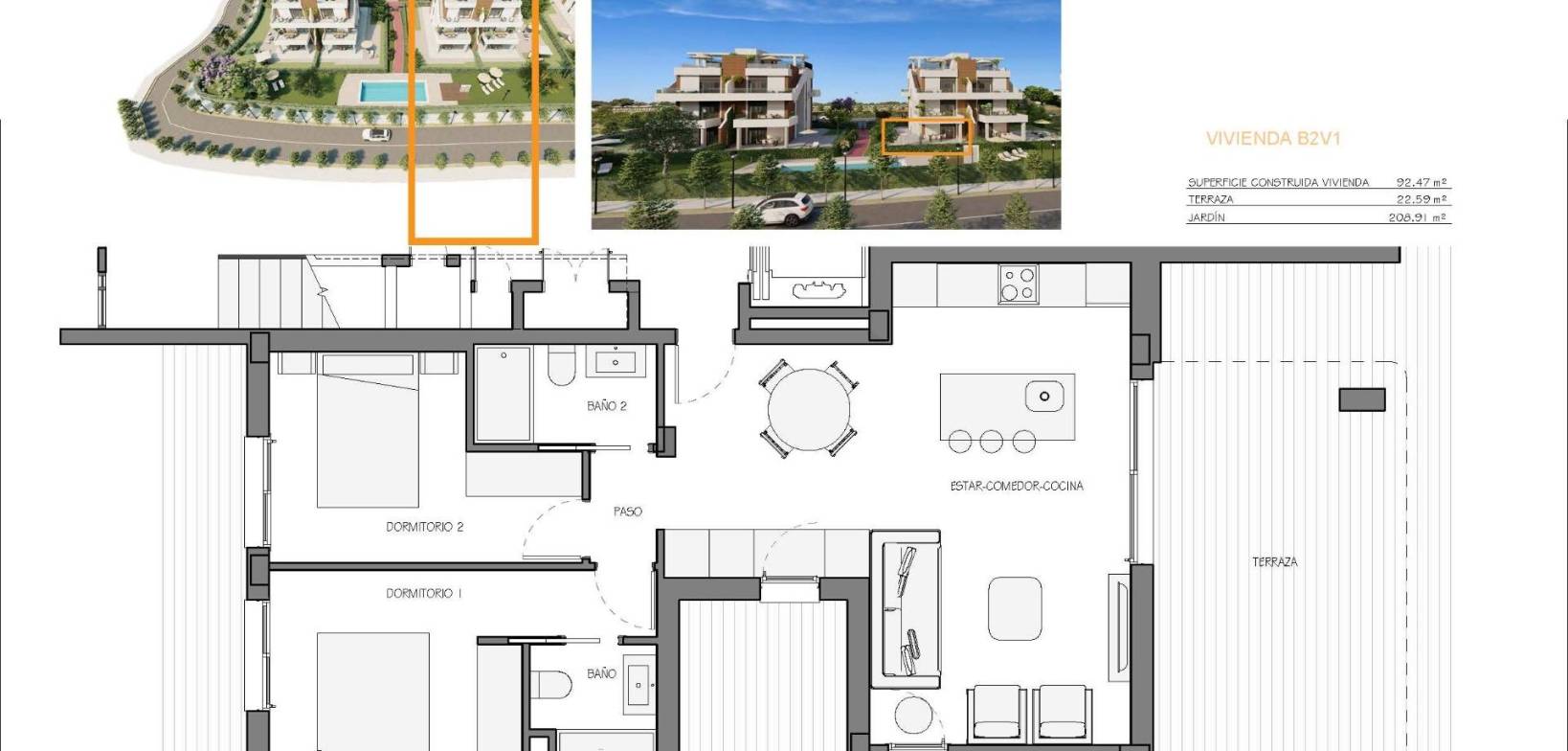 Nybyggnasjon - Apartment - Fuente Álamo - Hacienda del Alamo