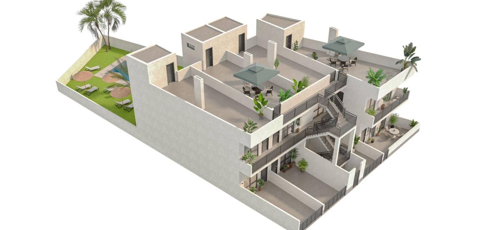 Nueva construcción  - Bungalow - Hondón de las Nieves - La Canalosa