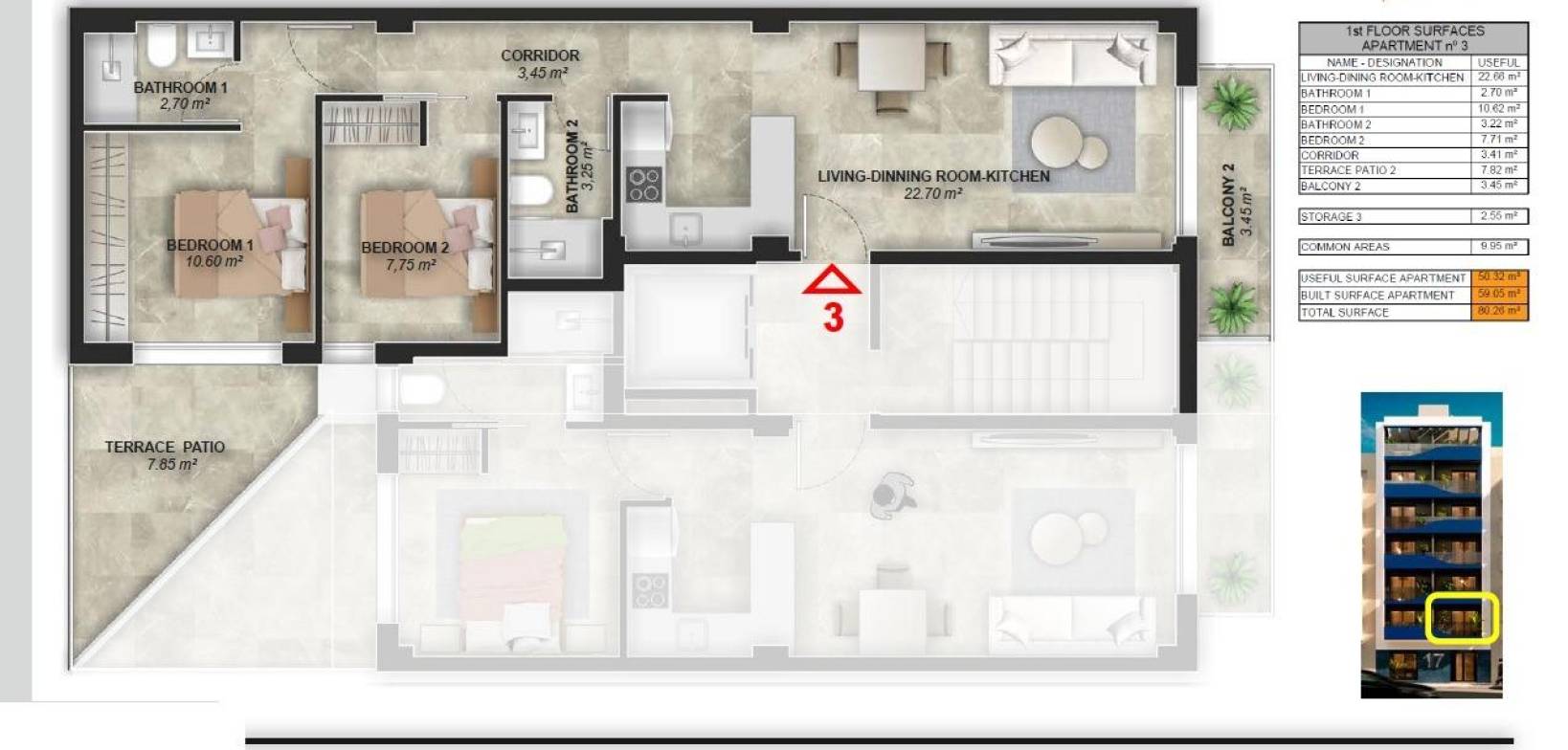 Nueva construcción  - Apartment - Torrevieja - Playa del Acequión