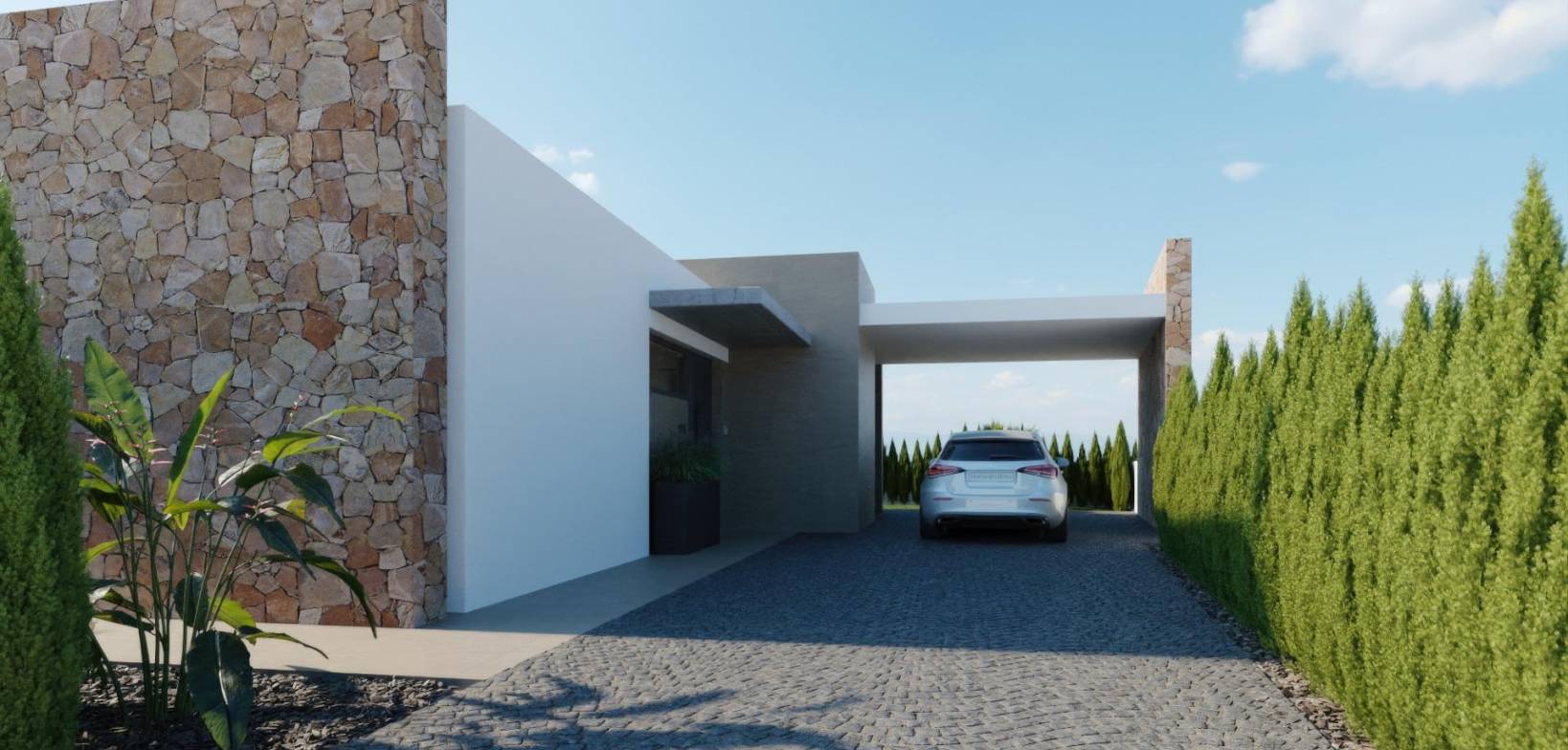 Nybyggnasjon - Villa - Fuente Álamo - Hacienda del Alamo