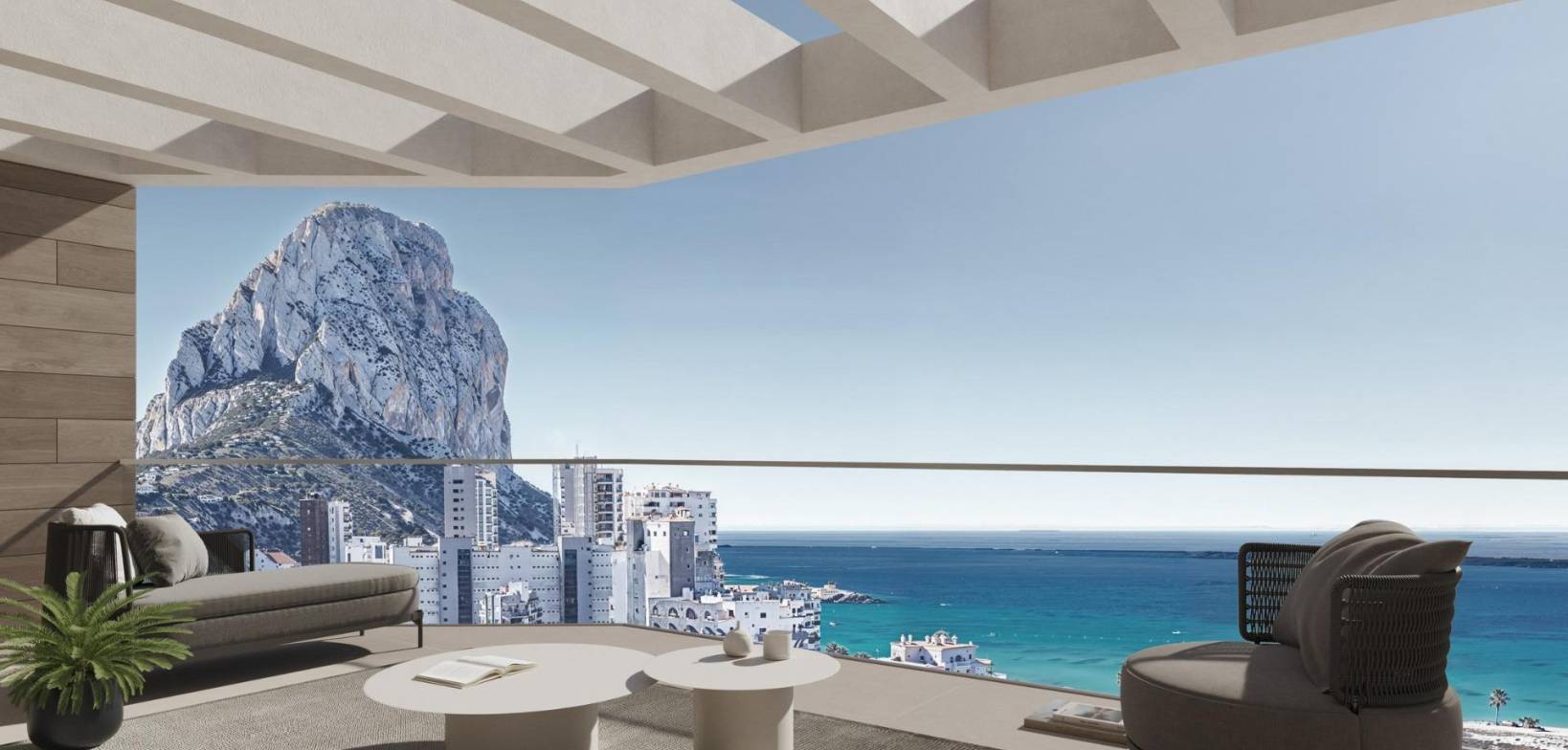 Nybyggnasjon - Toppleilighet - Calpe - Playa Arenal