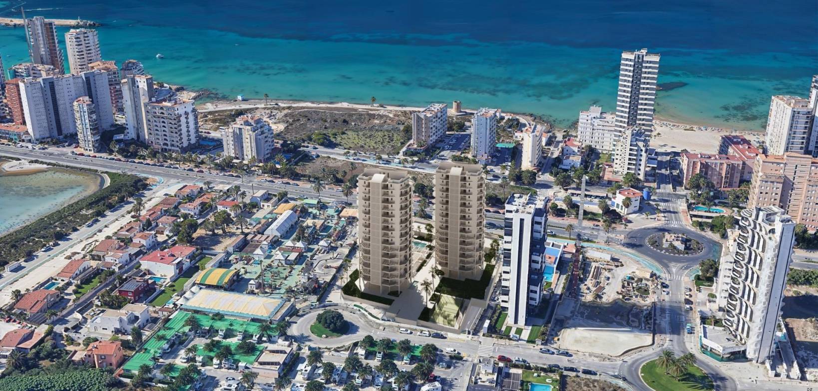 Nybyggnasjon - Toppleilighet - Calpe - Playa Arenal