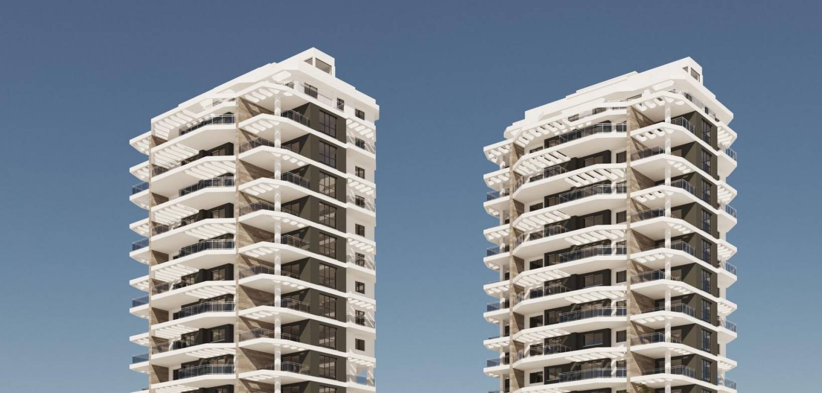 Nybyggnasjon - Toppleilighet - Calpe - Playa Arenal