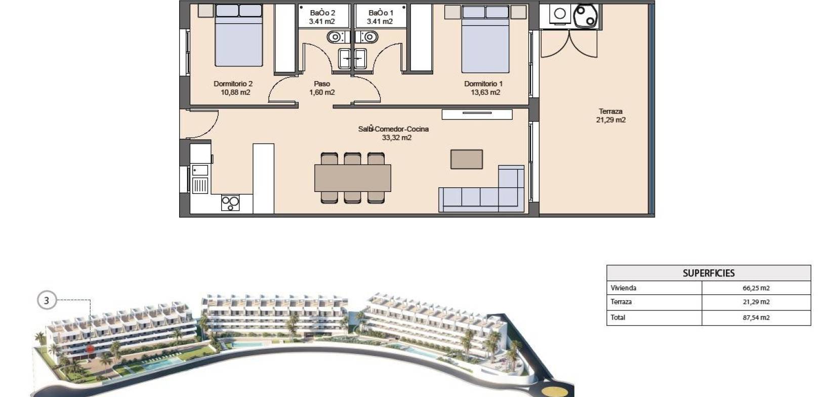 New Build - Apartment - Finestrat - Balcon de finestrat