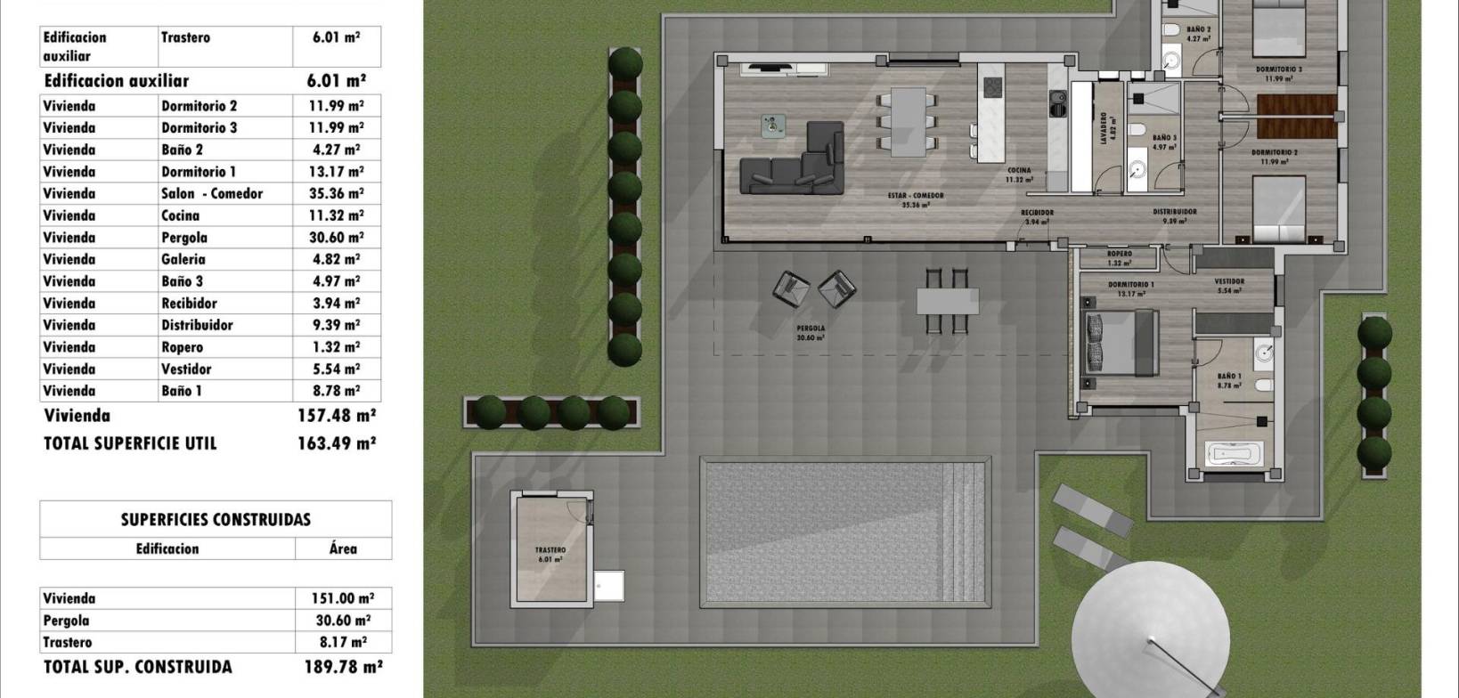 New Build - Villa - Aspe - Poligono 19