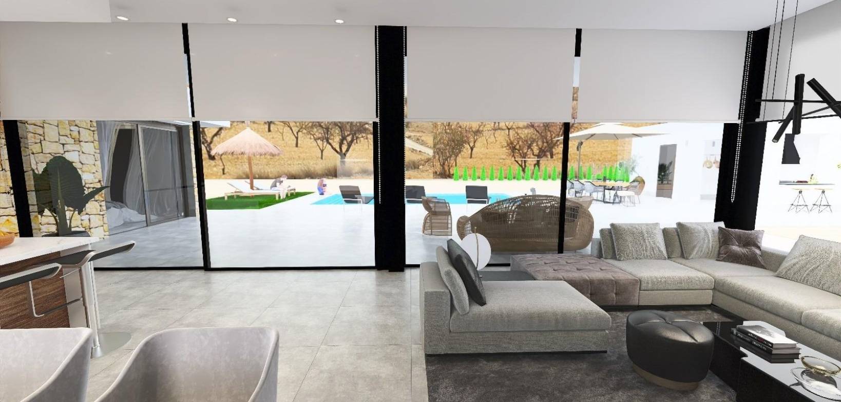 Nybyggnation - Villa - Aspe - Poligono 19