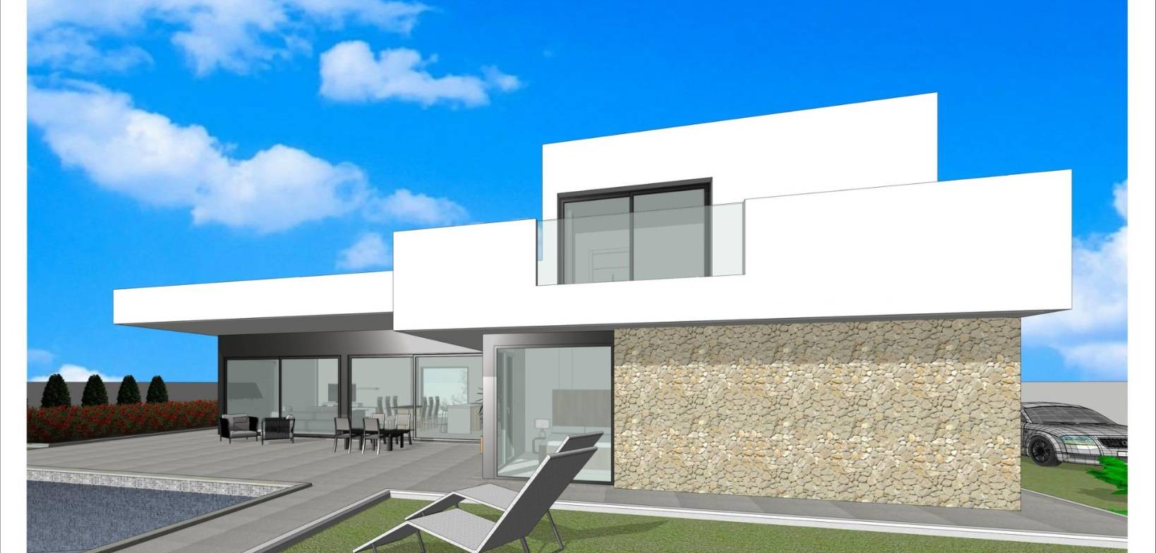 Nybyggnation - Villa - Aspe - Poligono 19
