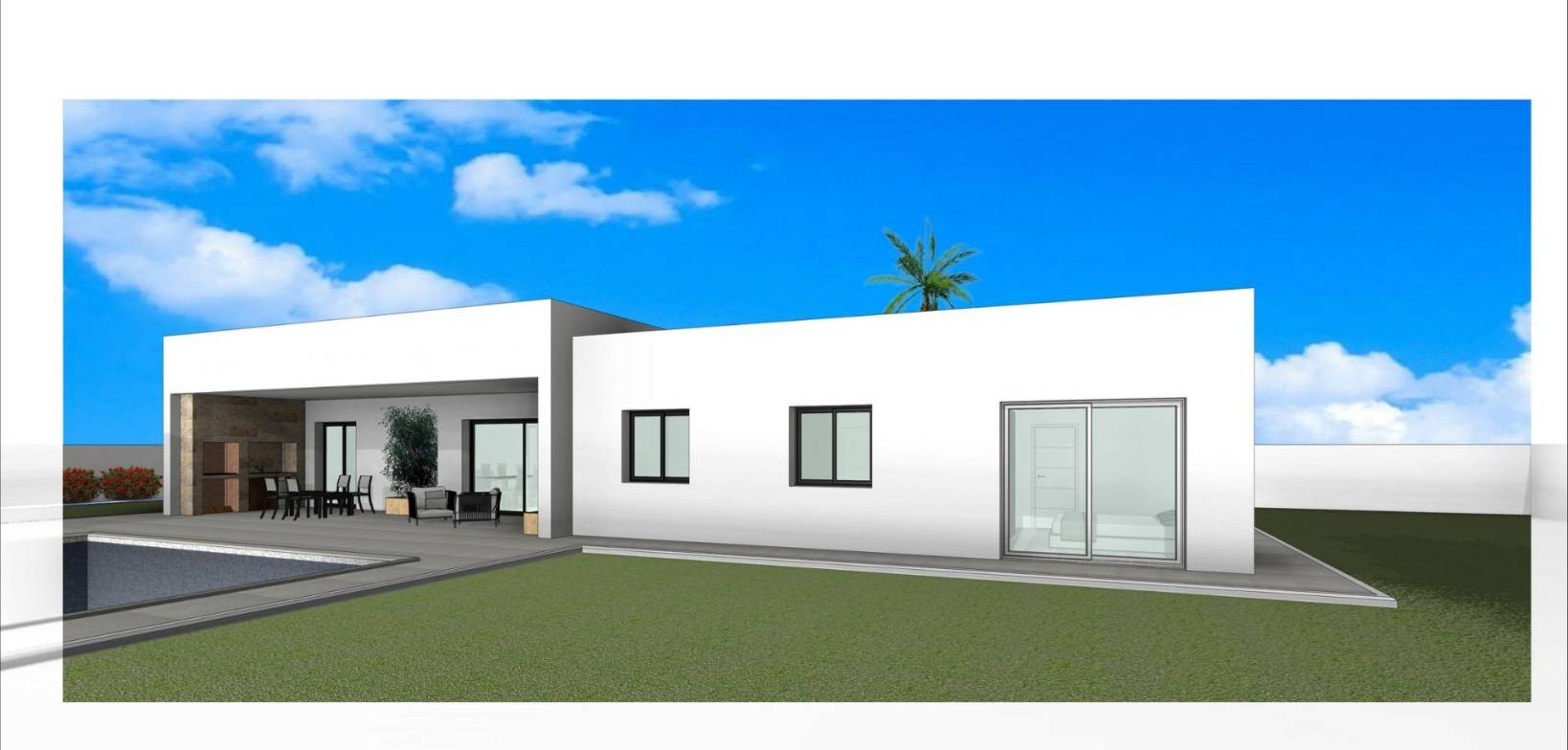 Nybyggnasjon - Villa - Aspe - Poligono 19