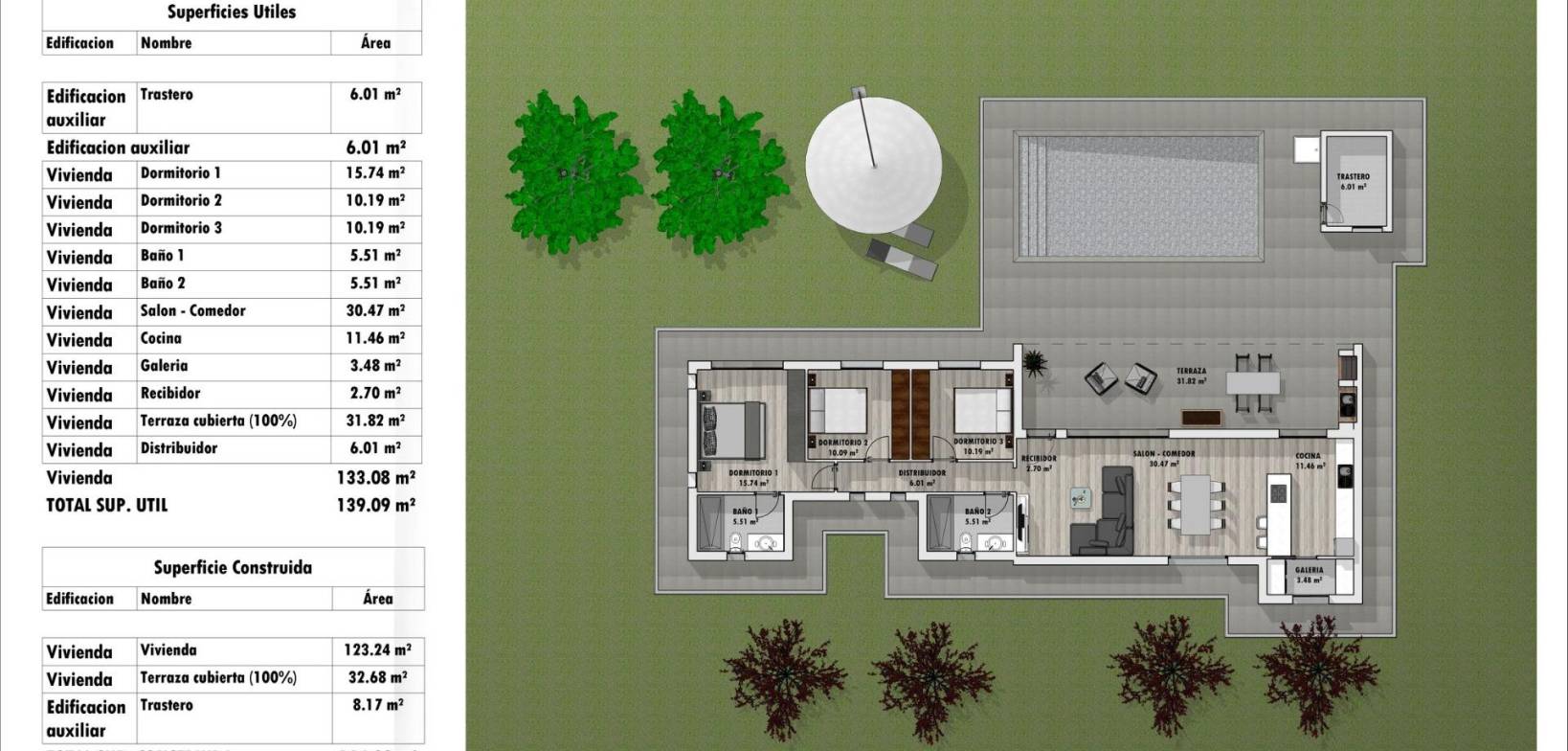 Nybyggnasjon - Villa - Aspe - Poligono 19
