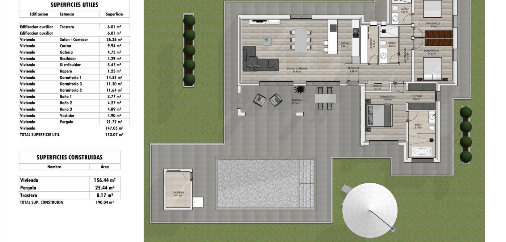 New Build - Villa - Aspe - Poligono 19