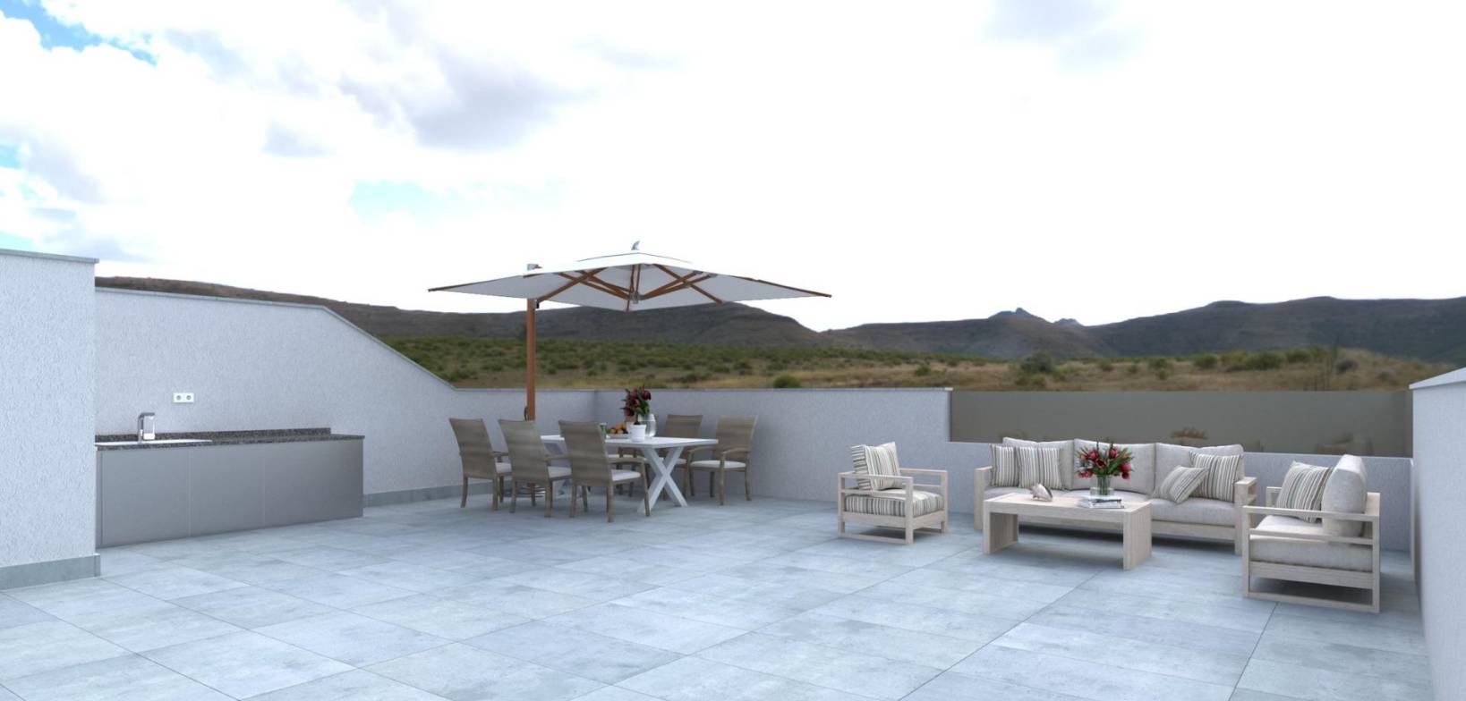 Nybyggnasjon - Villa - Los Belones - Centro
