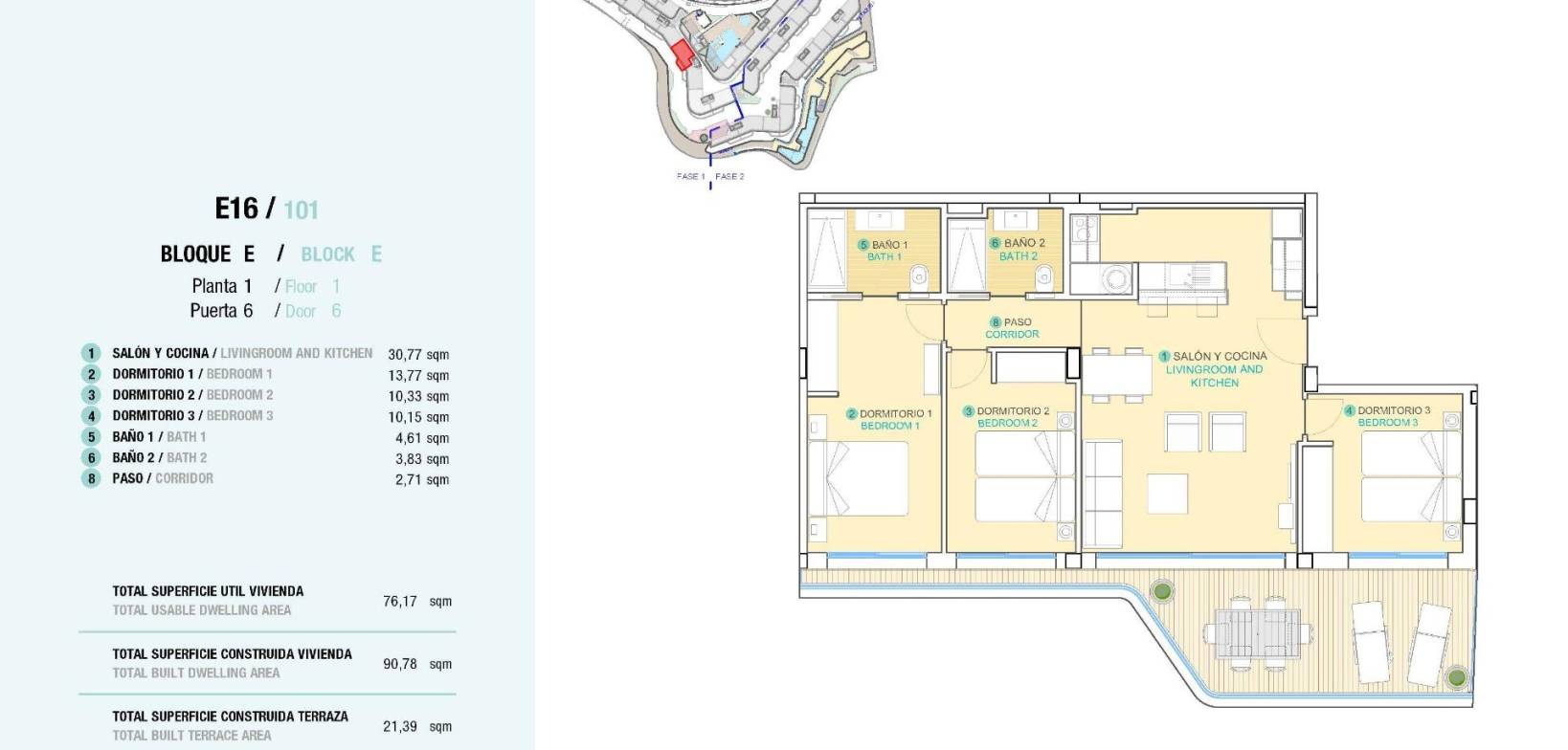 Nybyggnasjon - Apartment - Aguilas - Isla del fraile