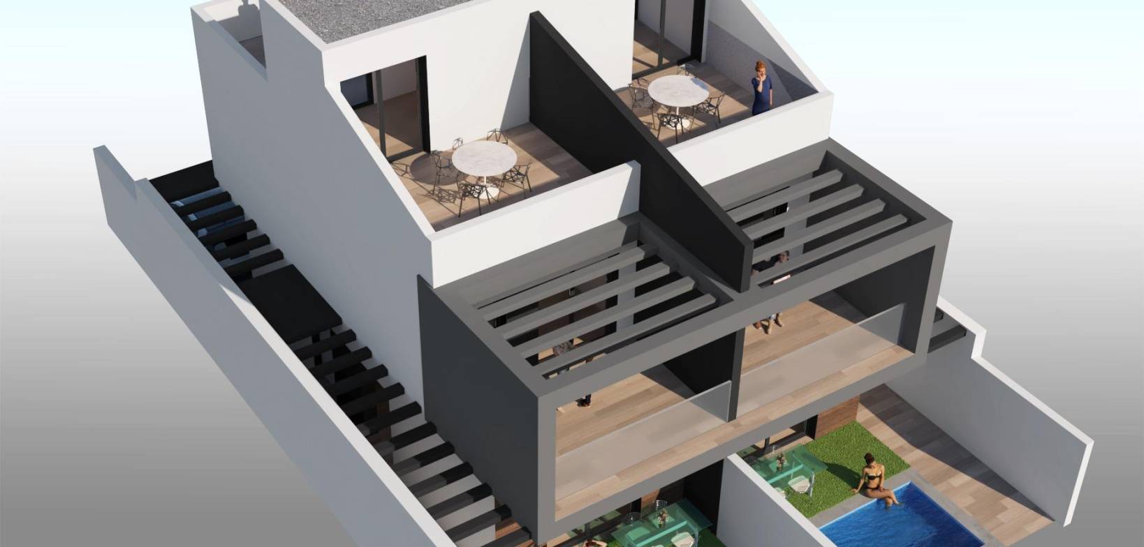 Nueva construcción  - Villa - San Javier - Santiago de la Ribera