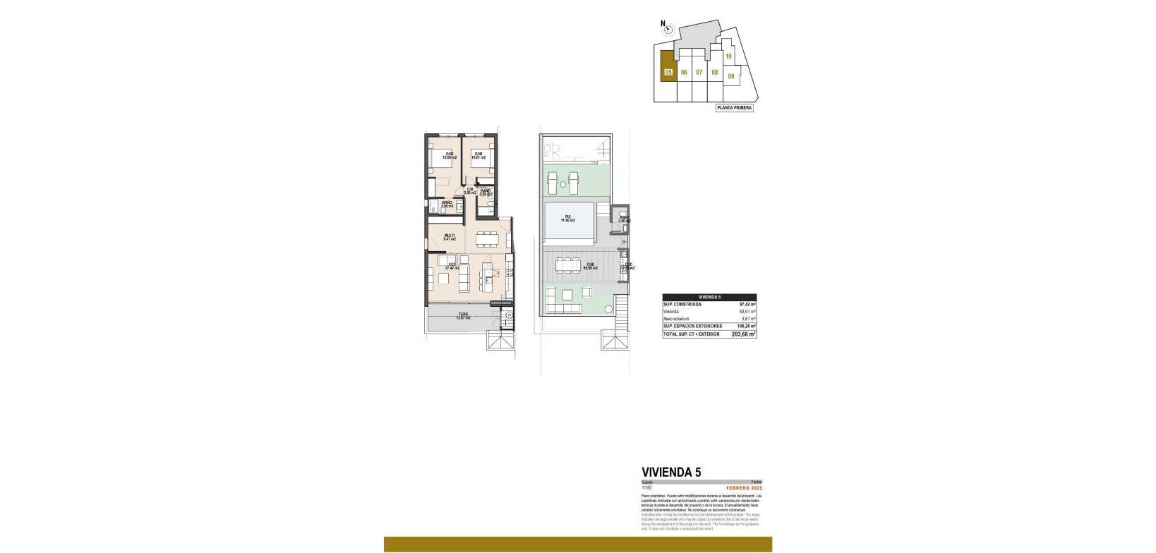 Nueva construcción  - Bungalow - Pilar de la Horadada - parques de Andromeda