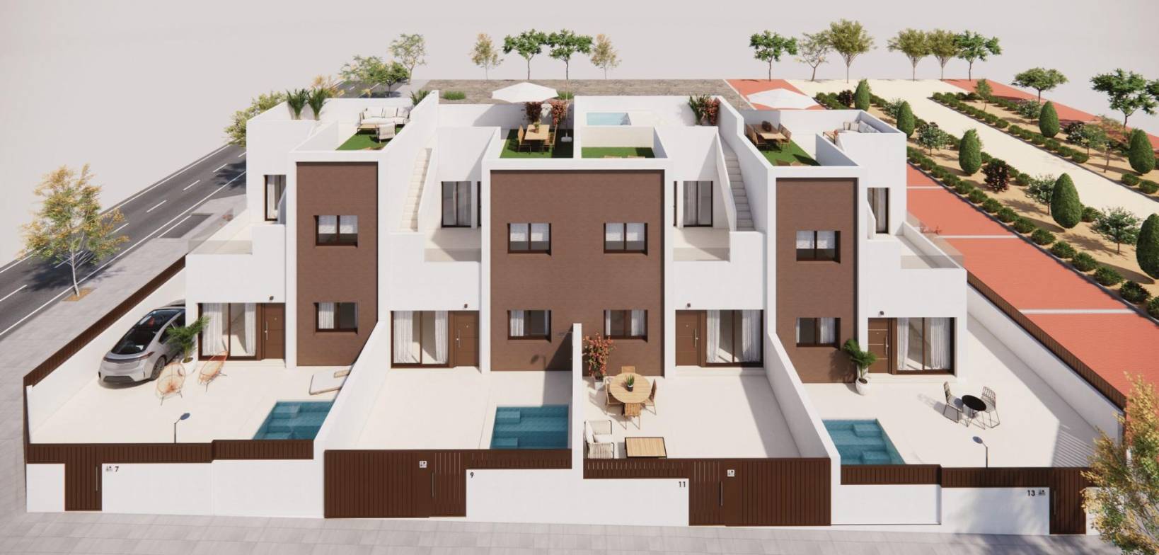 New Build - Town House - Pilar de la Horadada - Barrio los Segundas