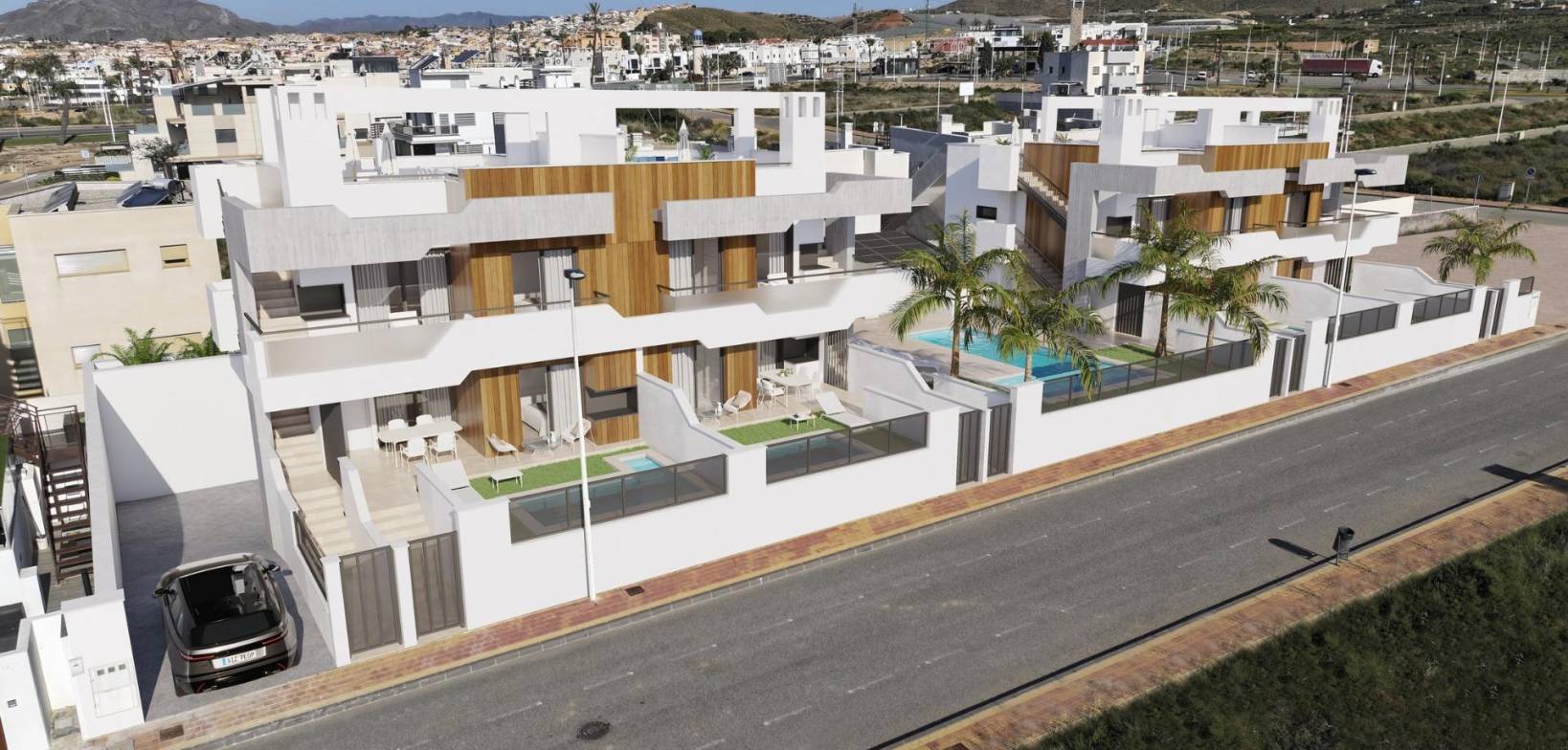 Nybyggnation - Bungalow - Puerto de mazarron - Playa Negra